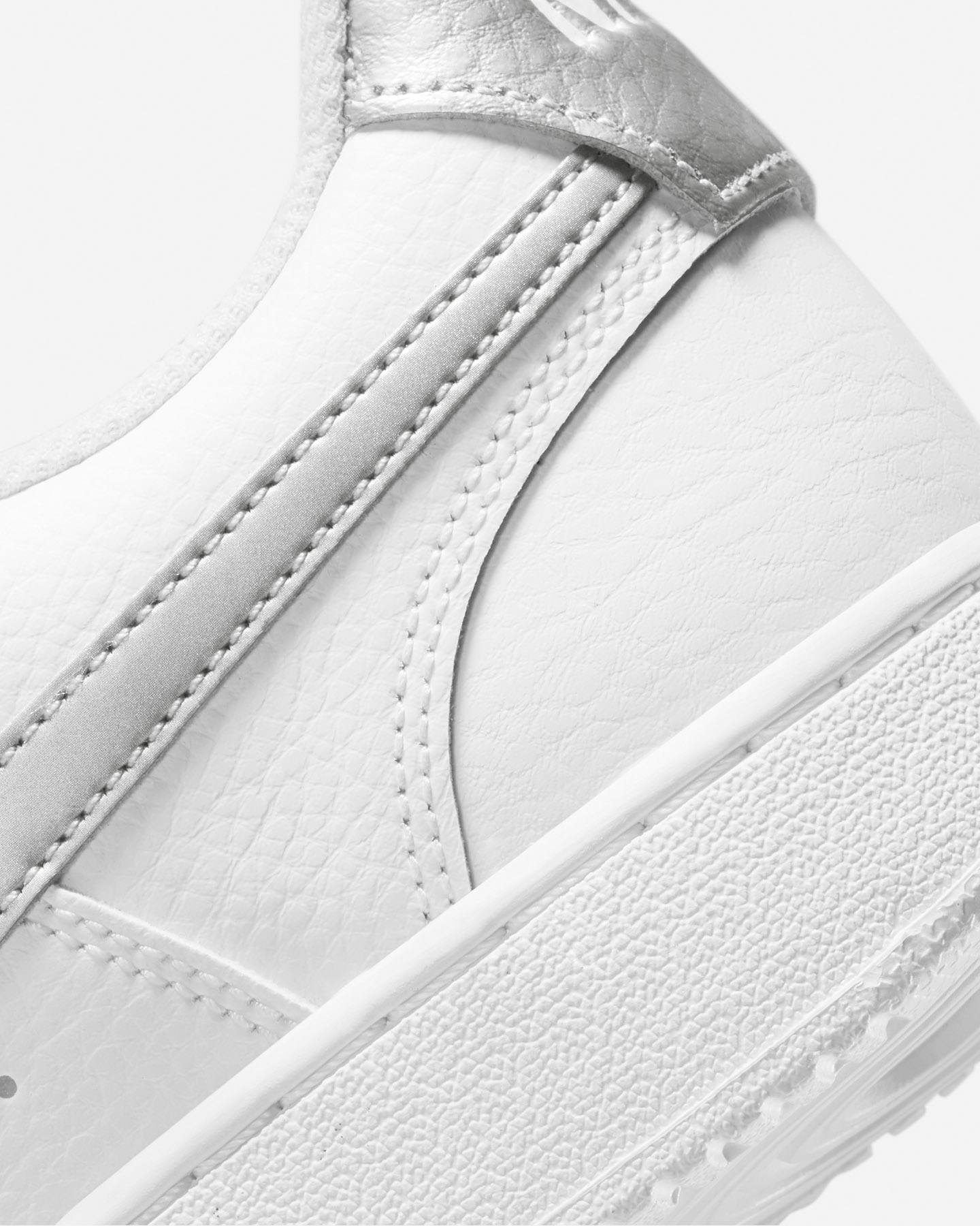 Scarpe sneakers NIKE COURT VISION LOW W - Bianco - 5 | Cisalfa Sport