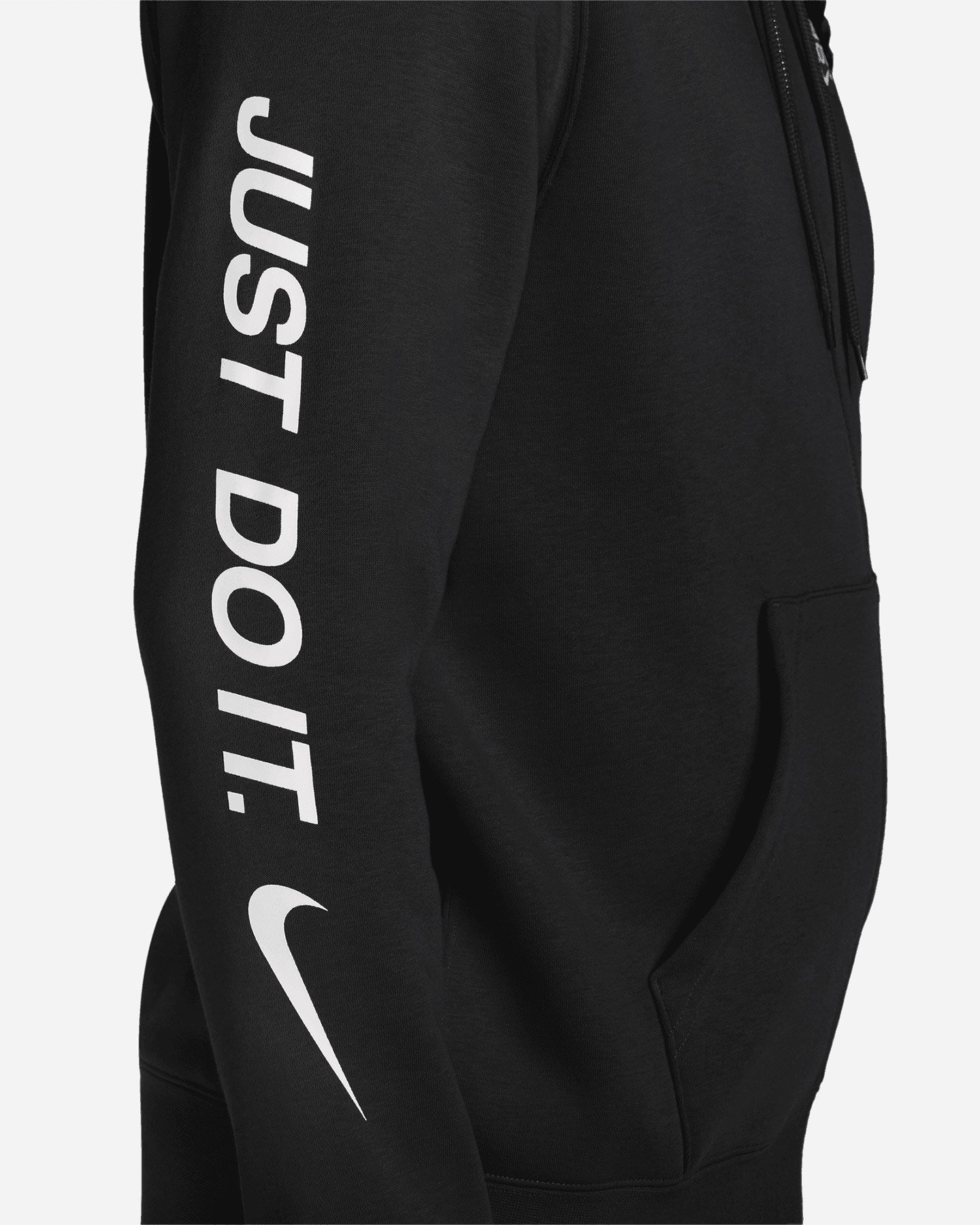 Felpa NIKE CLUB M - Nero - 2 | Cisalfa Sport