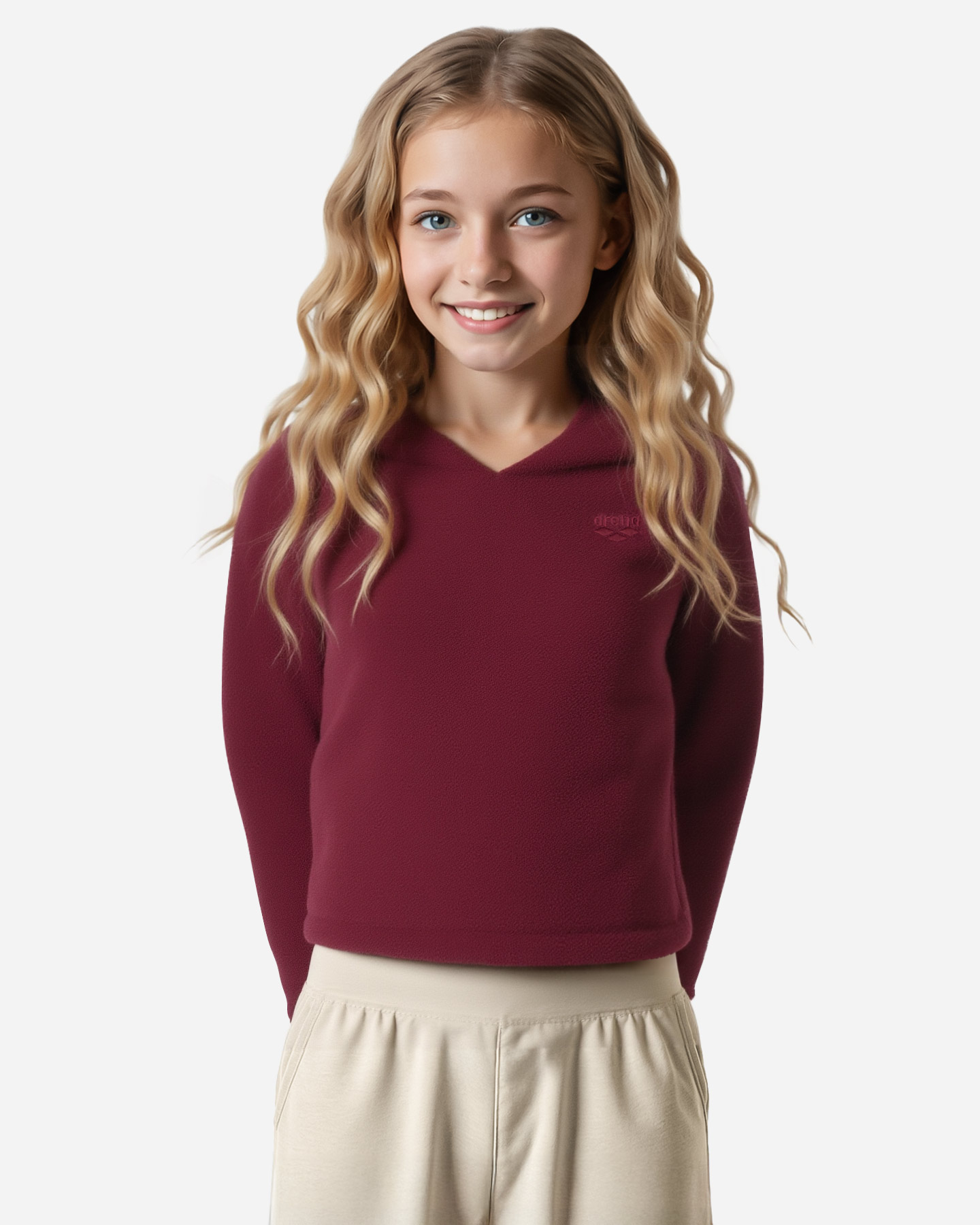 Felpa ARENA ATHLETIC JR - Rosso - 2 | Cisalfa Sport