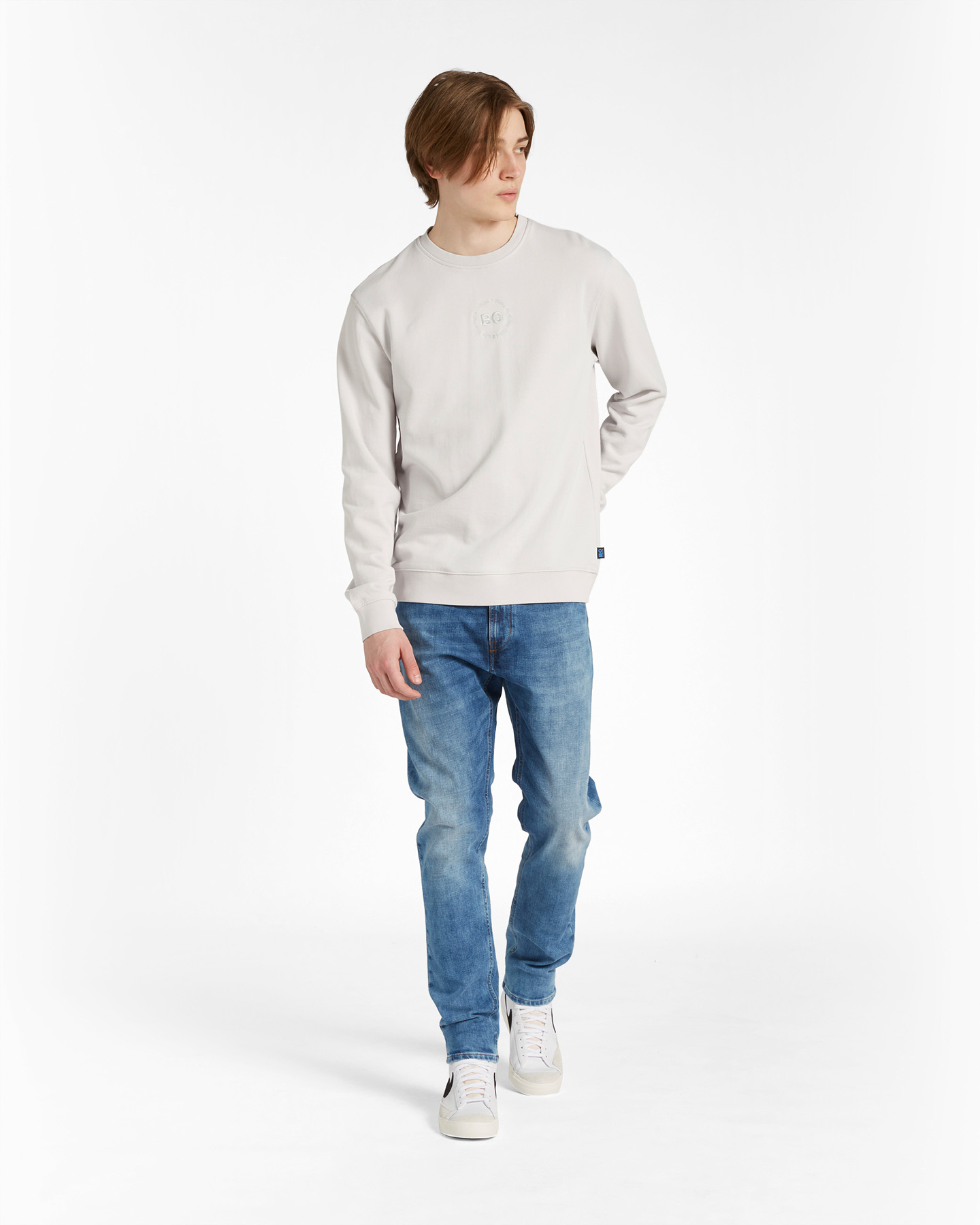 Felpa BEST COMPANY SALING CLUB M - Grigio - 1 | Cisalfa Sport