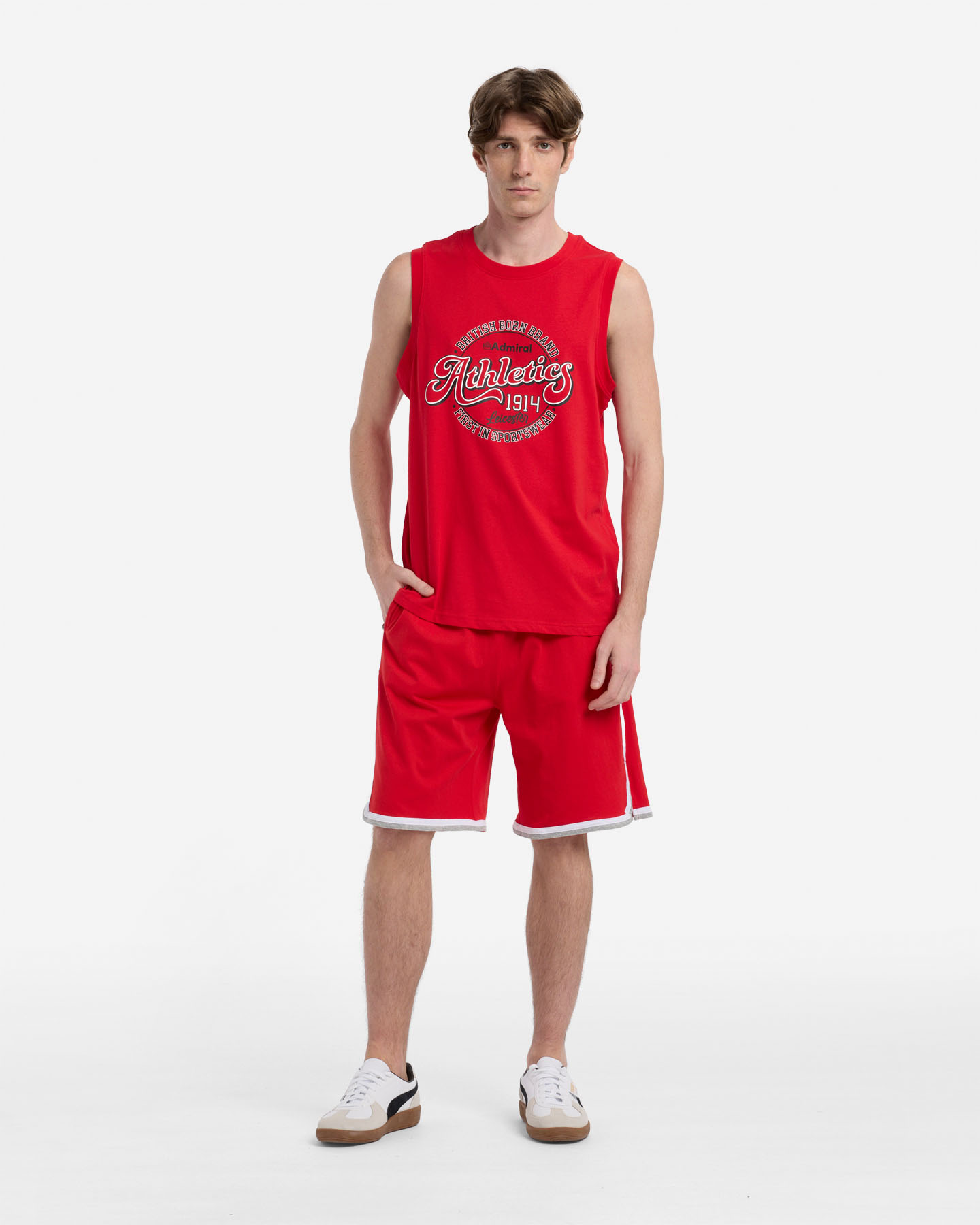 Canotta ADMIRAL ESSENTIAL COLLEGE M - Rosso - 2 | Cisalfa Sport