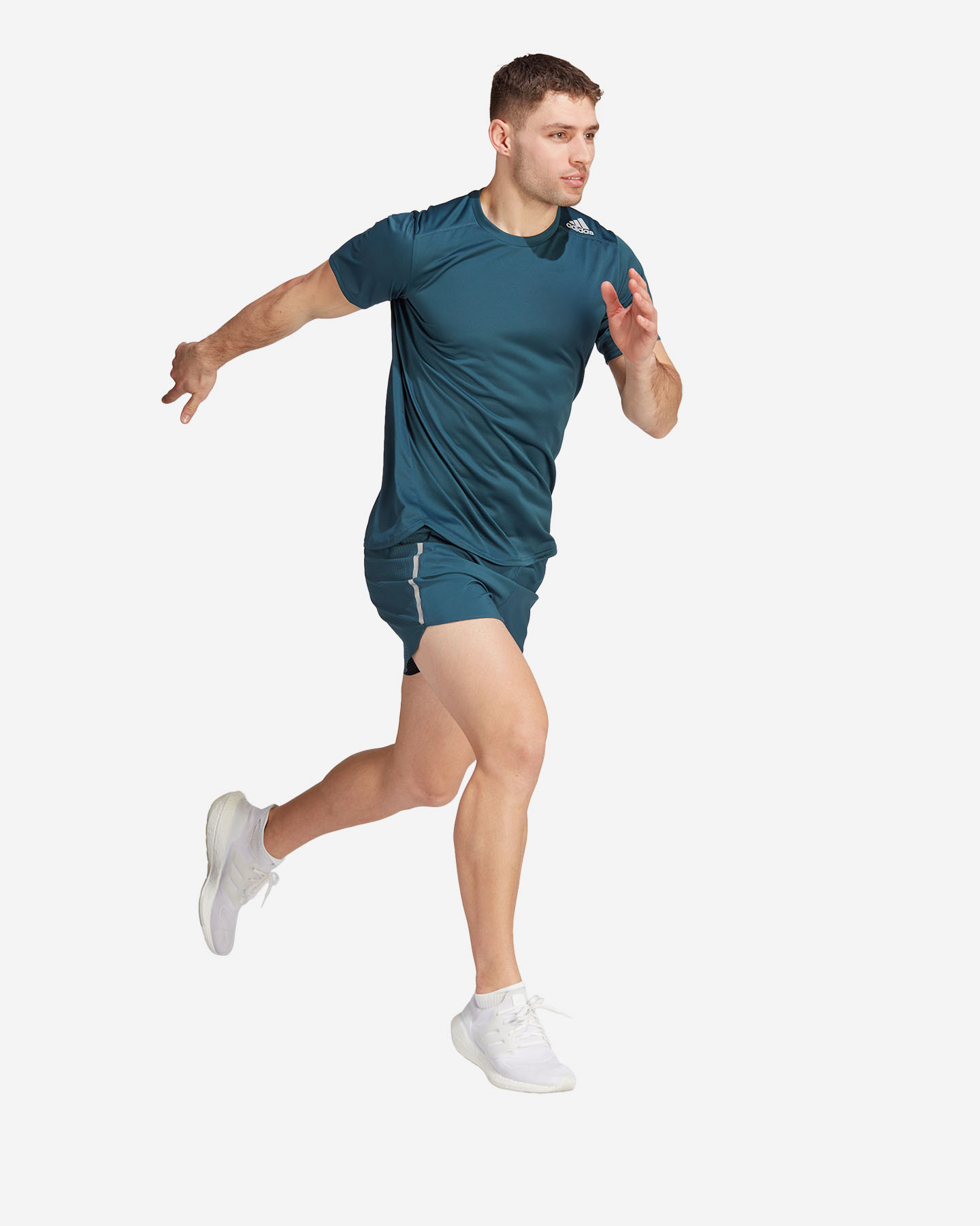 T-shirt running ADIDAS D4R M - Verde - 3 | Cisalfa Sport
