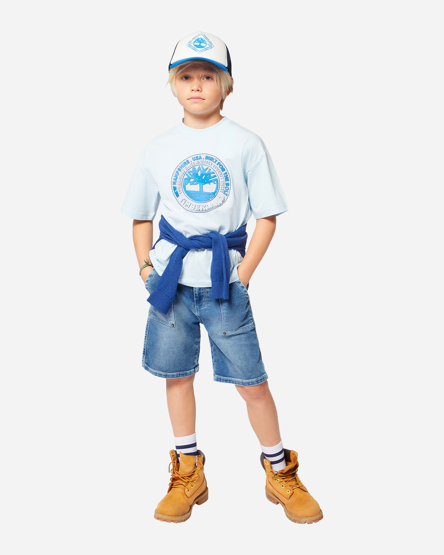 Maglione TIMBERLAND MEDIEVAL JR - Blu - 2 | Cisalfa Sport