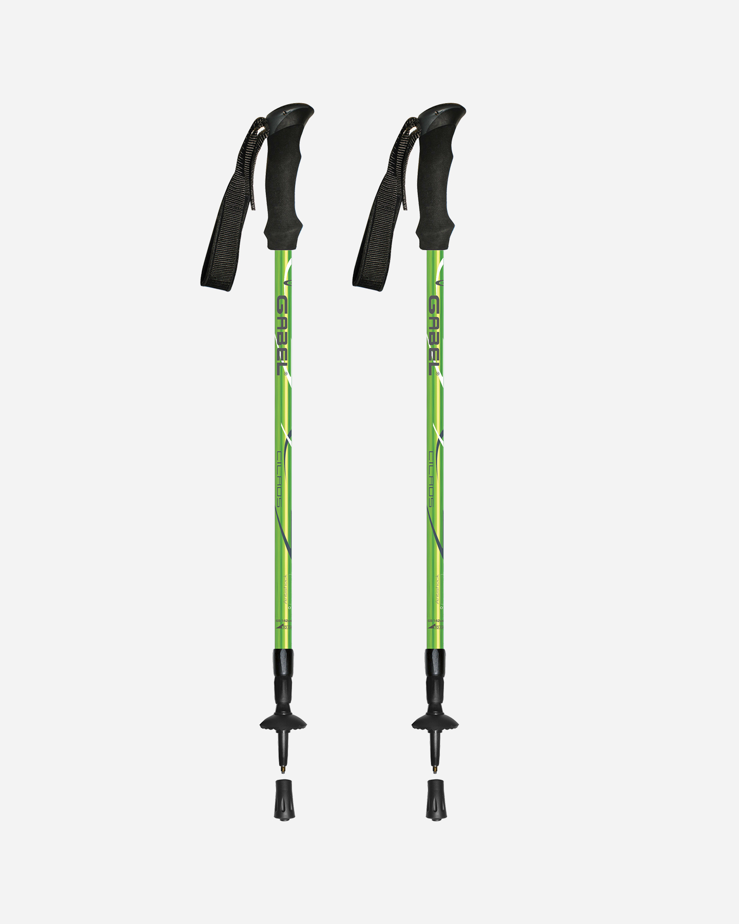 Bastoncini trekking GABEL CILAOS LITE - Giallo - 0 | Cisalfa Sport