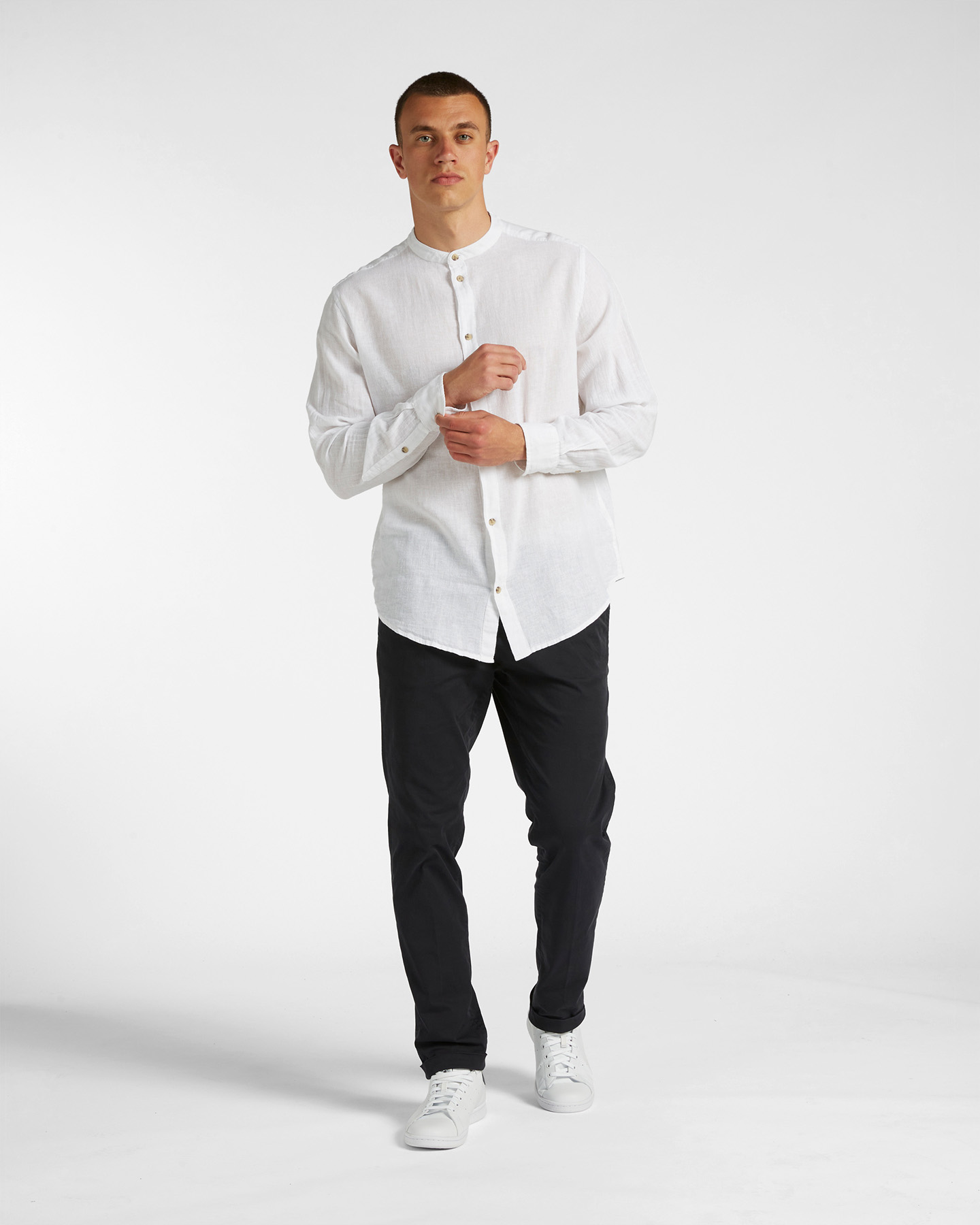 Camicia DACK'S LINEN COLLECTION M - Bianco - 1 | Cisalfa Sport