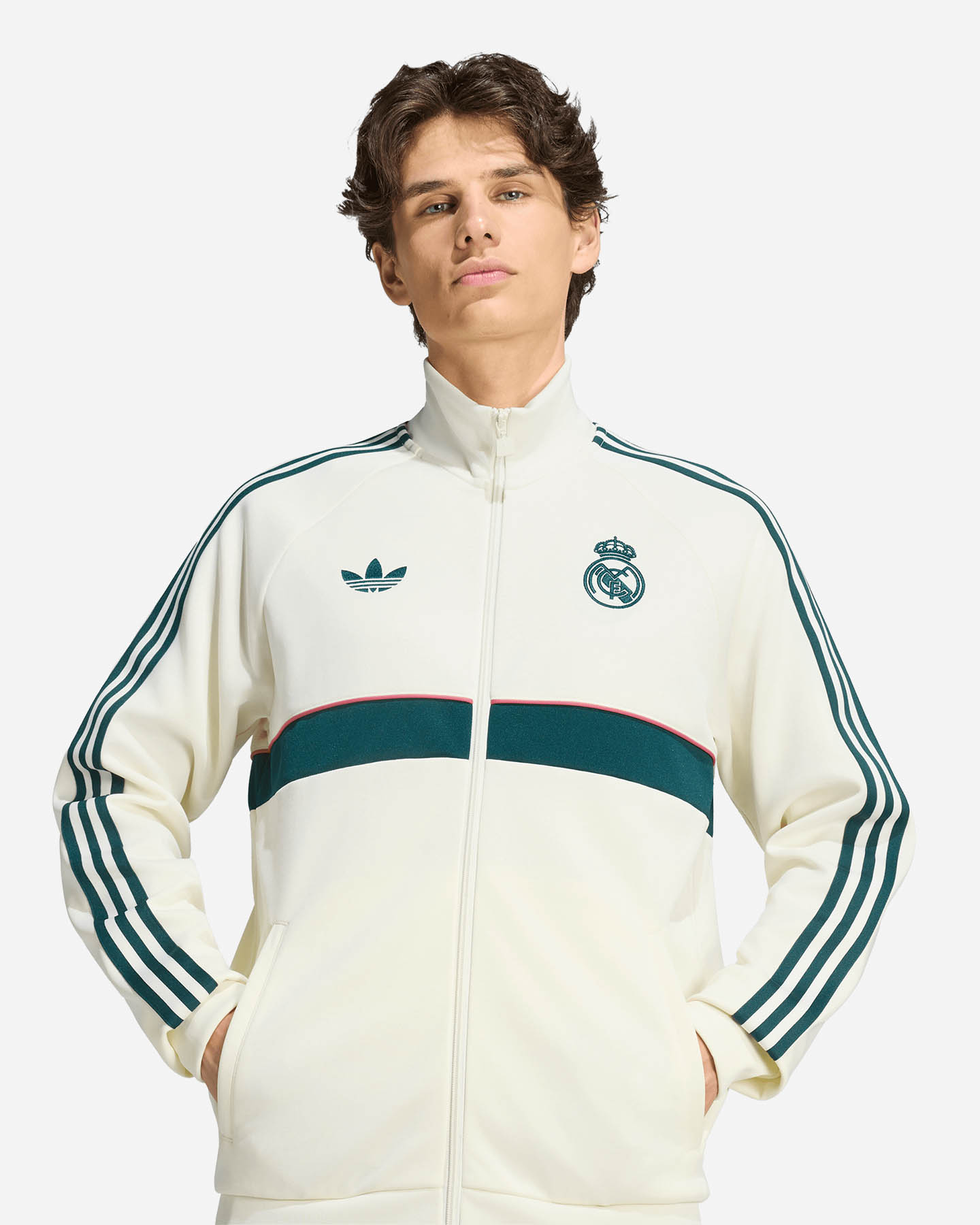 Felpa ADIDAS REAL MADRID ORIGINALS M - Bianco - 4 | Cisalfa Sport