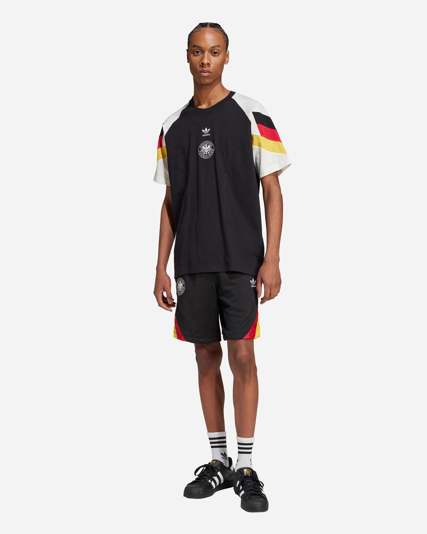 Pantaloncini calcio ufficiali ADIDAS GERMANIA 24-25 M - Nero - 3 | Cisalfa Sport