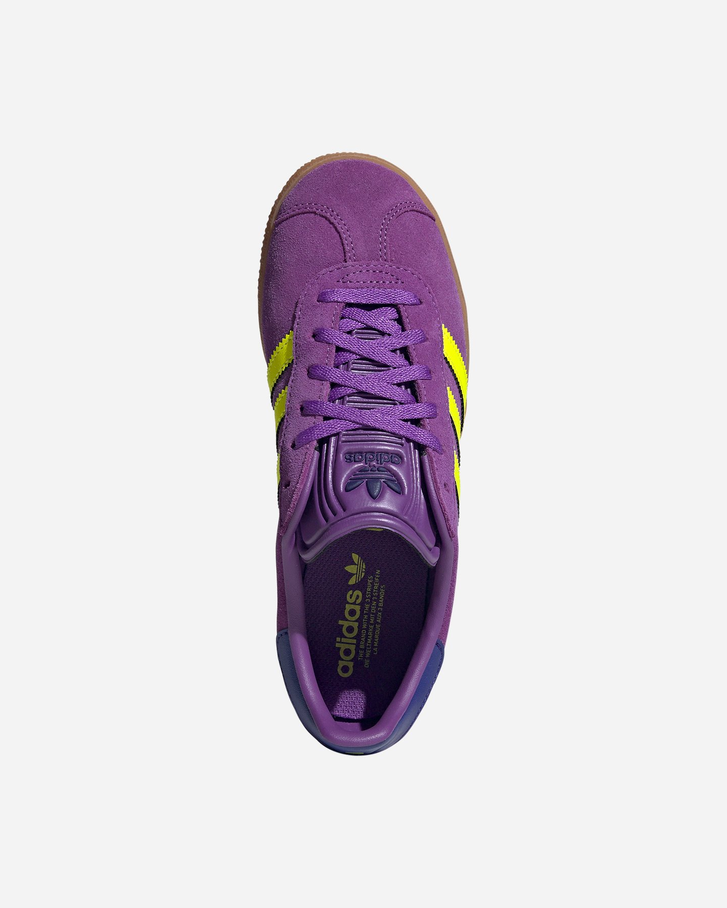 Scarpe sneakers ADIDAS GAZELLE GS JR - Viola - 3 | Cisalfa Sport