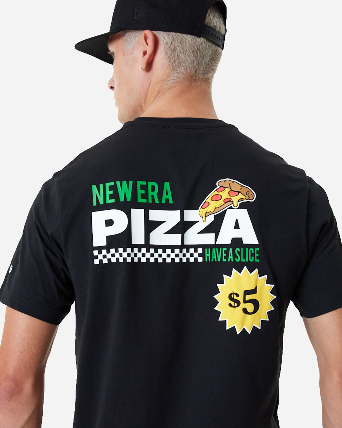 T-shirt NEW ERA BASIC  - Nero - 4 | Cisalfa Sport