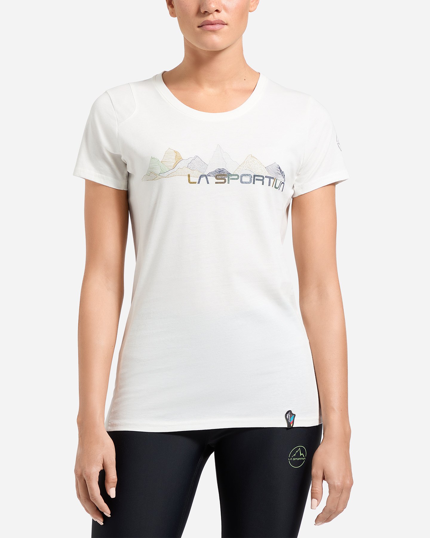 T-shirt LA SPORTIVA PEAKS W - Bianco - 2 | Cisalfa Sport