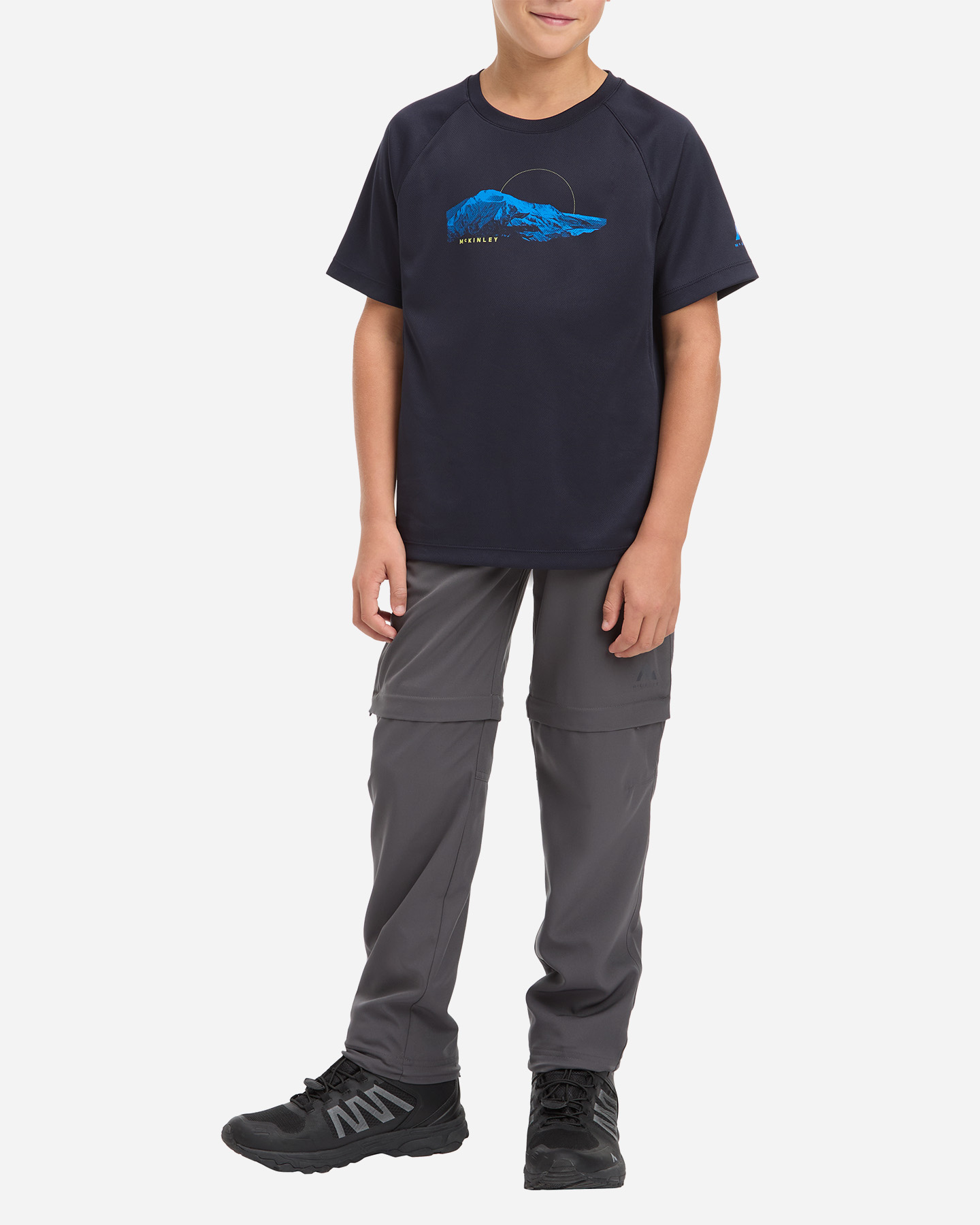 T-shirt MCKINLEY ASTER II JR - Blu Navy - 3 | Cisalfa Sport