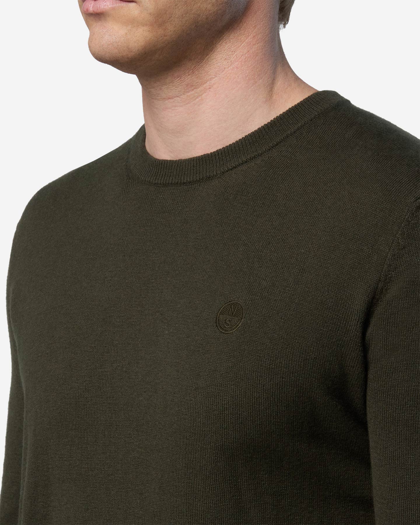 Maglione NORTH SAILS COTTON WOOL M - Verde - 5 | Cisalfa Sport