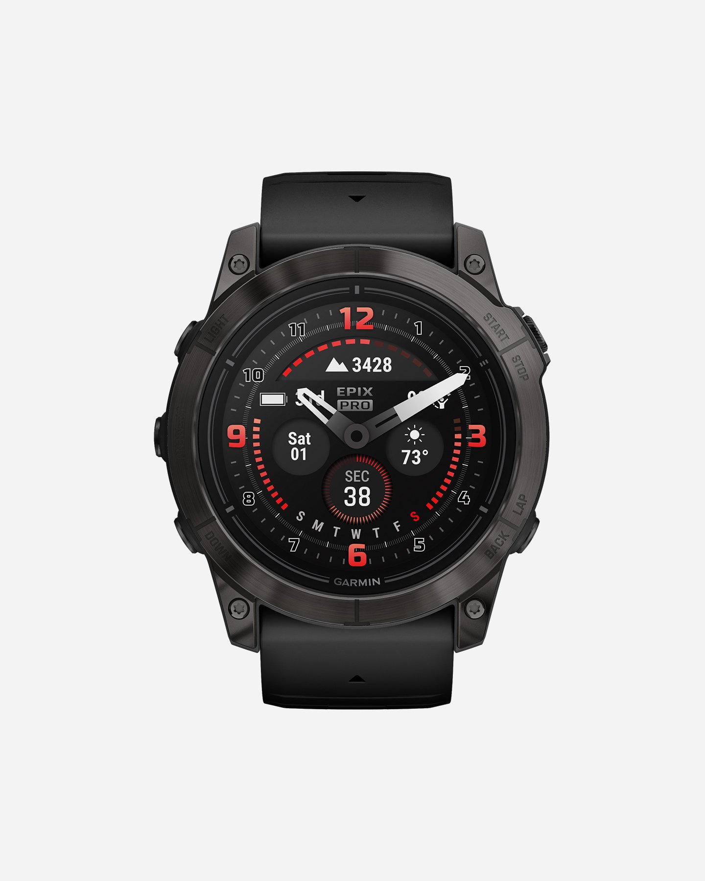 Orologio multifunzione GARMIN EPIX PRO 51MM SAPH  - Nero - 0 | Cisalfa Sport