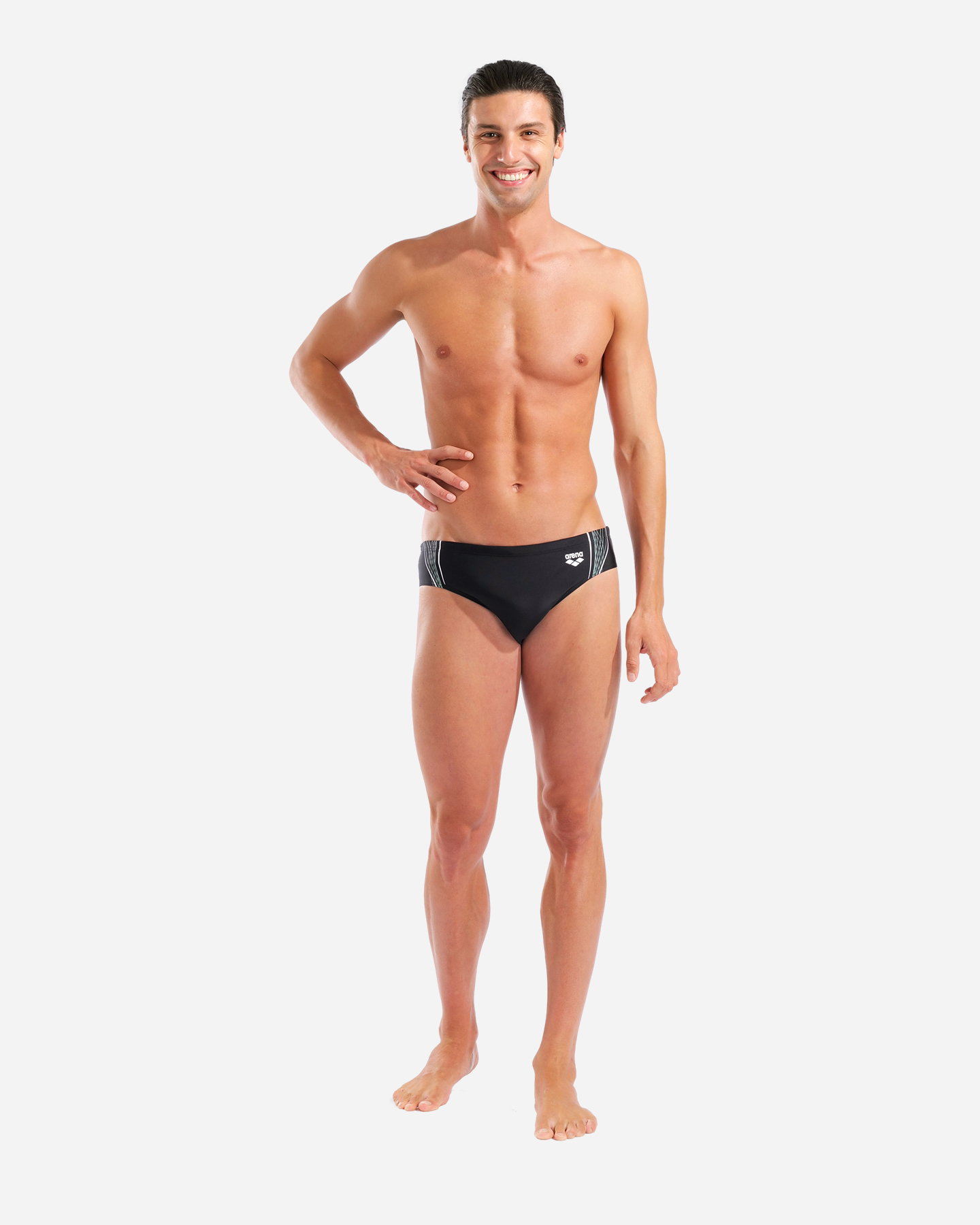 Slip piscina ARENA SWIM BRIEFS M - Nero - 3 | Cisalfa Sport