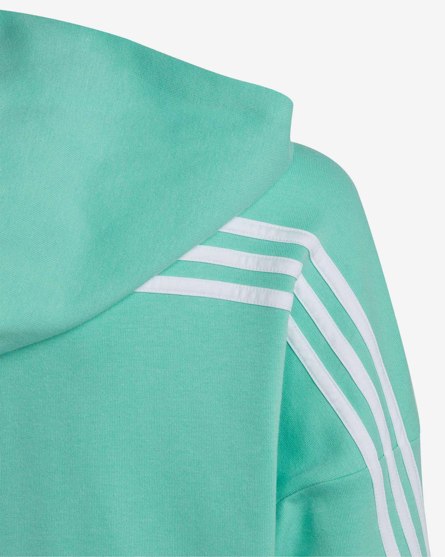 Felpa ADIDAS 3STRIPES JR - Verde - 2 | Cisalfa Sport