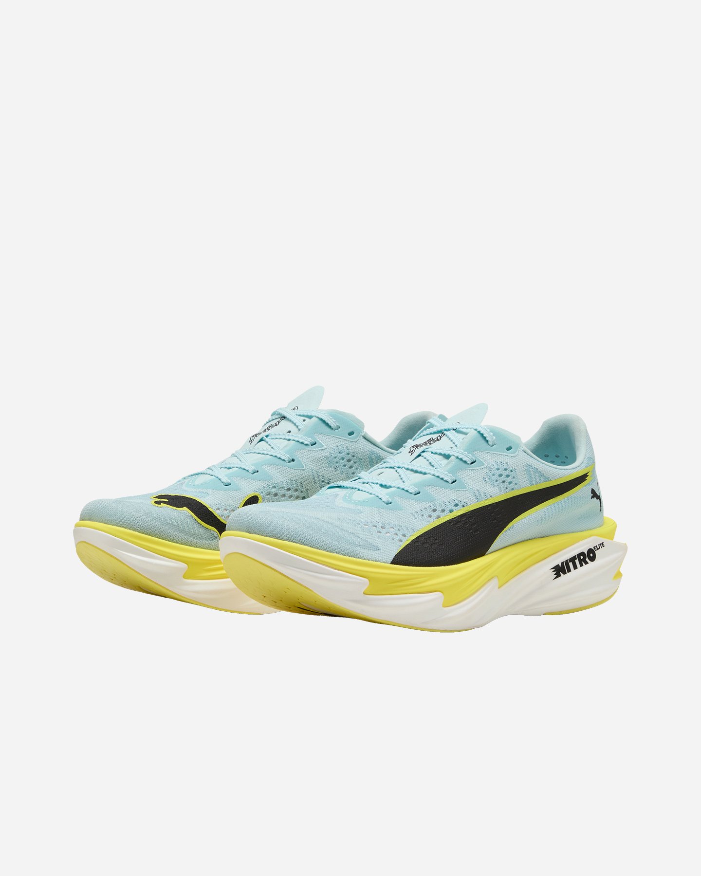 Puma Deviate Nitro Elite 4 W - Scarpe Running - Donna - Azzurro