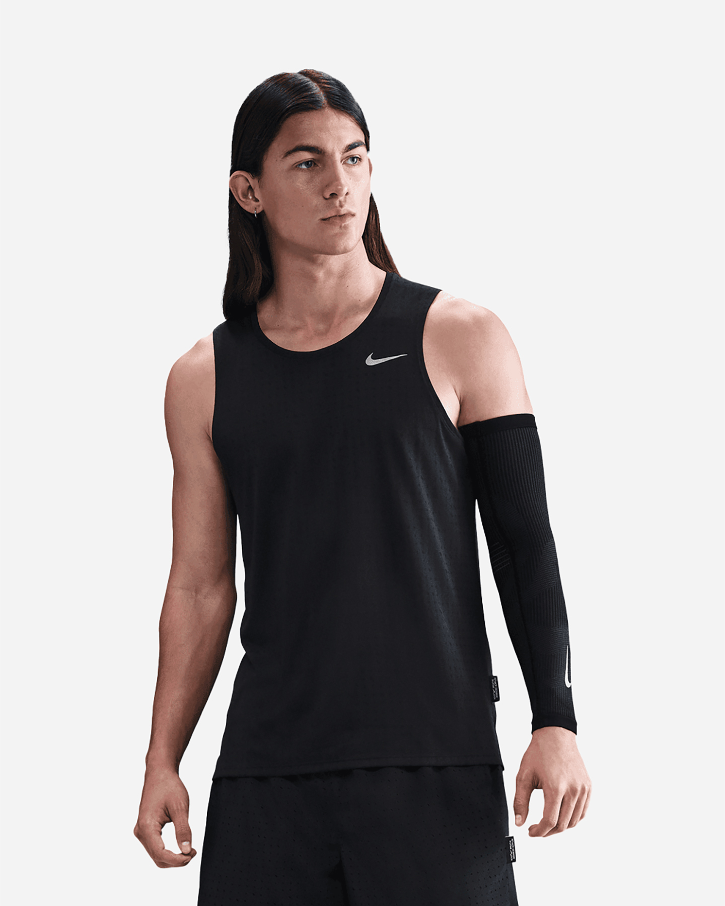 Canotta running NIKE BREATHE MILER M - Nero - 0 | Cisalfa Sport