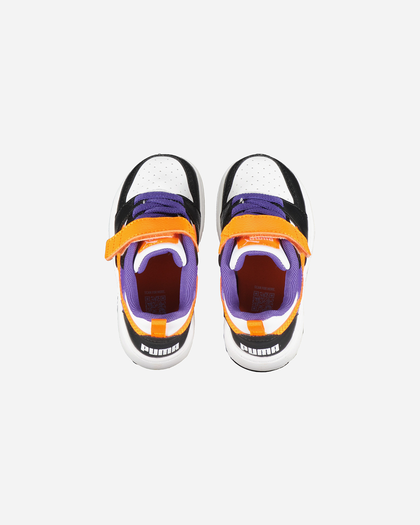 Scarpe sneakers PUMA REBOUND V6 LO INF JR - Bianco - 4 | Cisalfa Sport