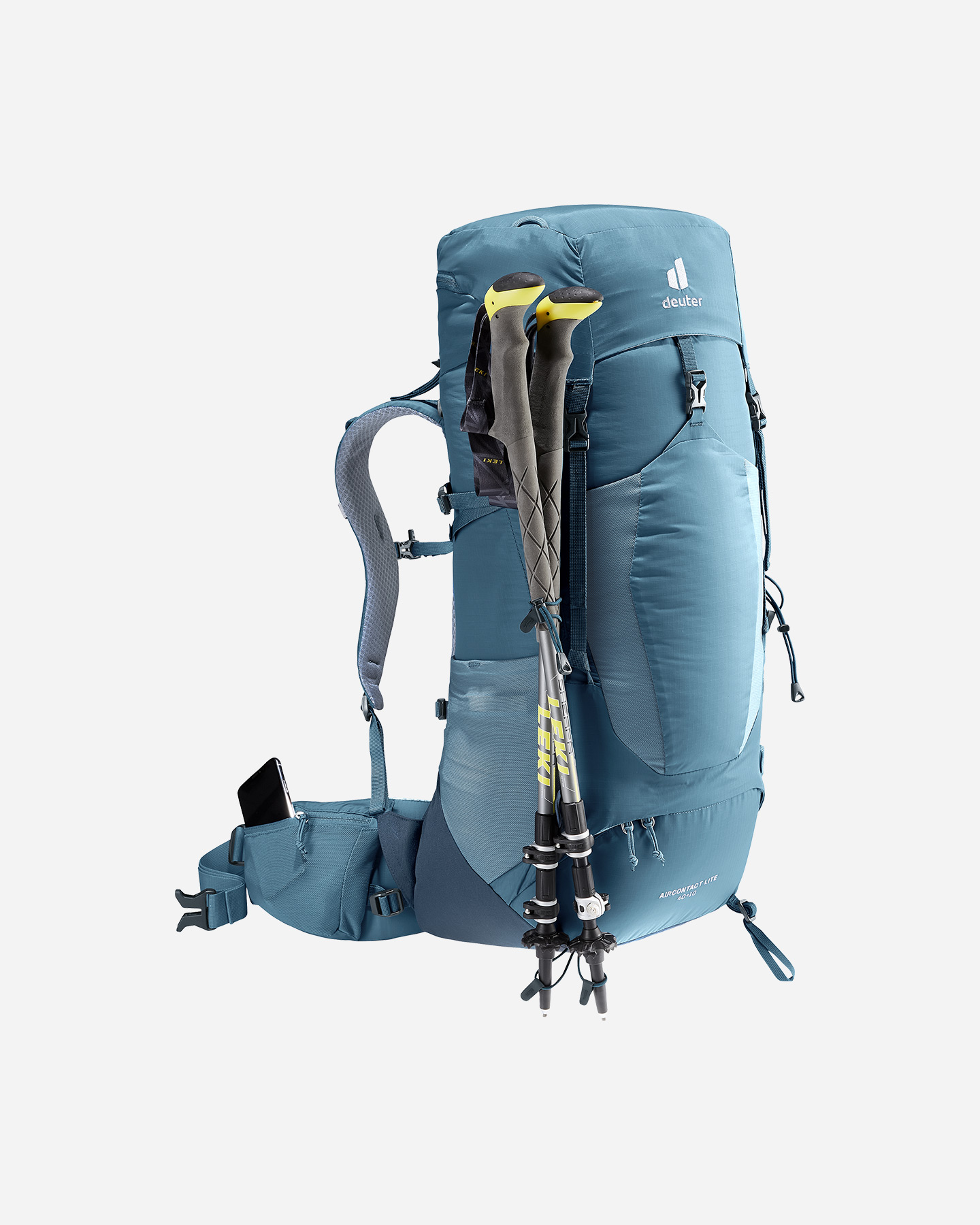 Zaino escursionismo DEUTER AIRCONTACT LITE 40+10  - Grigio - 3 | Cisalfa Sport