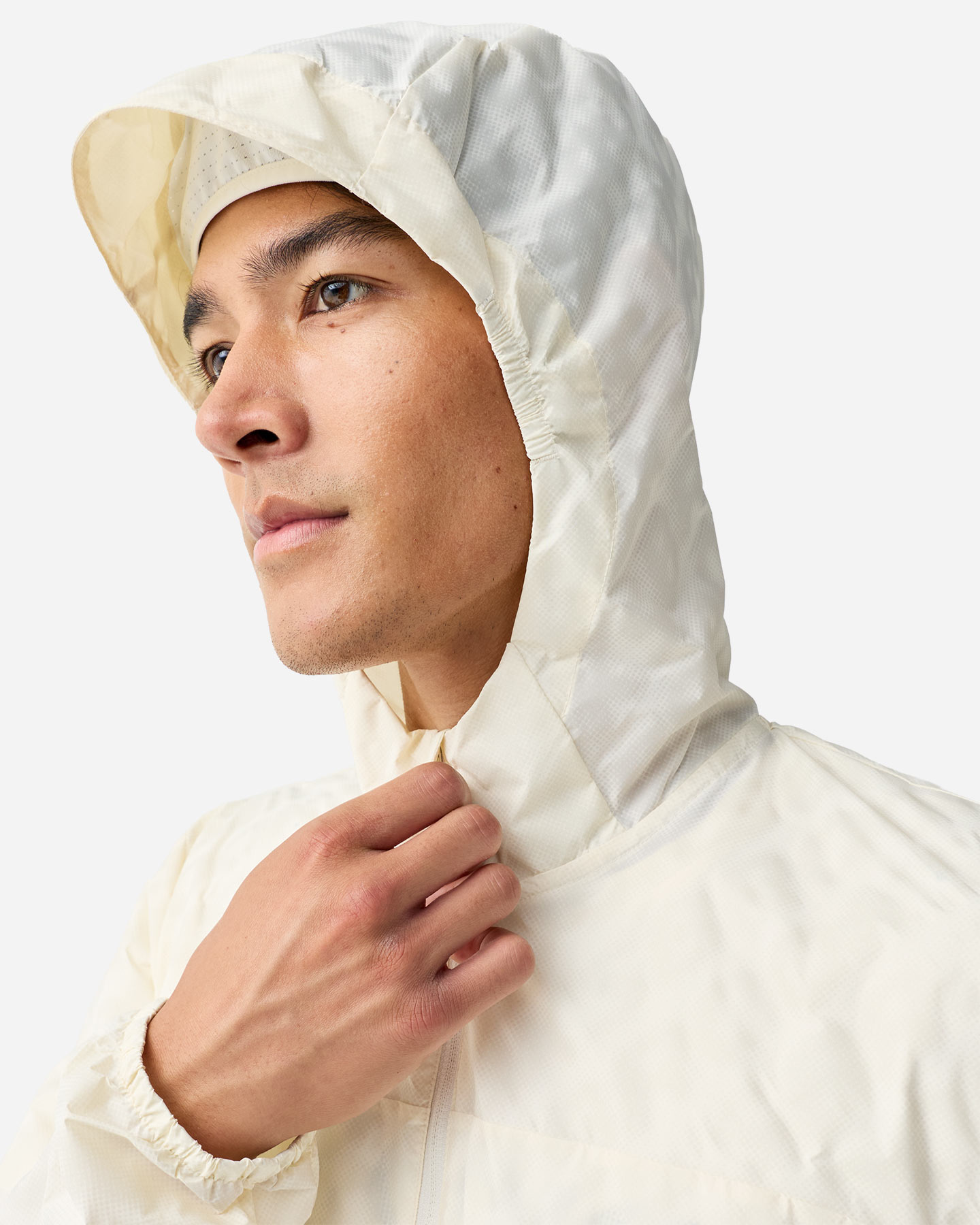 Giacca running BROOKS CANOPY M - Bianco - 3 | Cisalfa Sport
