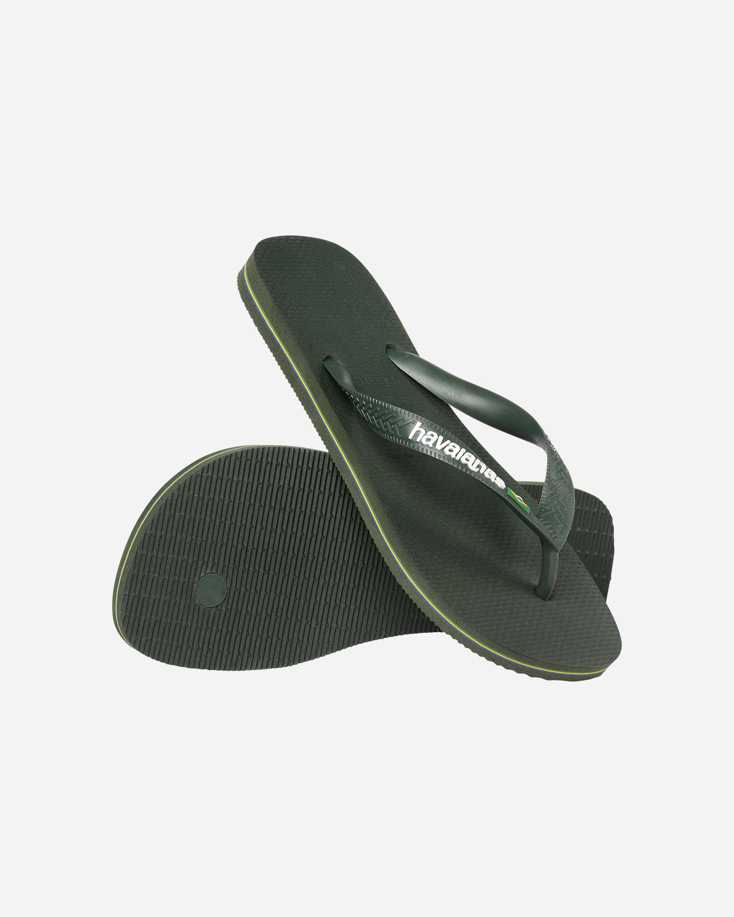 Infradito HAVAIANAS BRASIL LOGO M - Verde - 1 | Cisalfa Sport