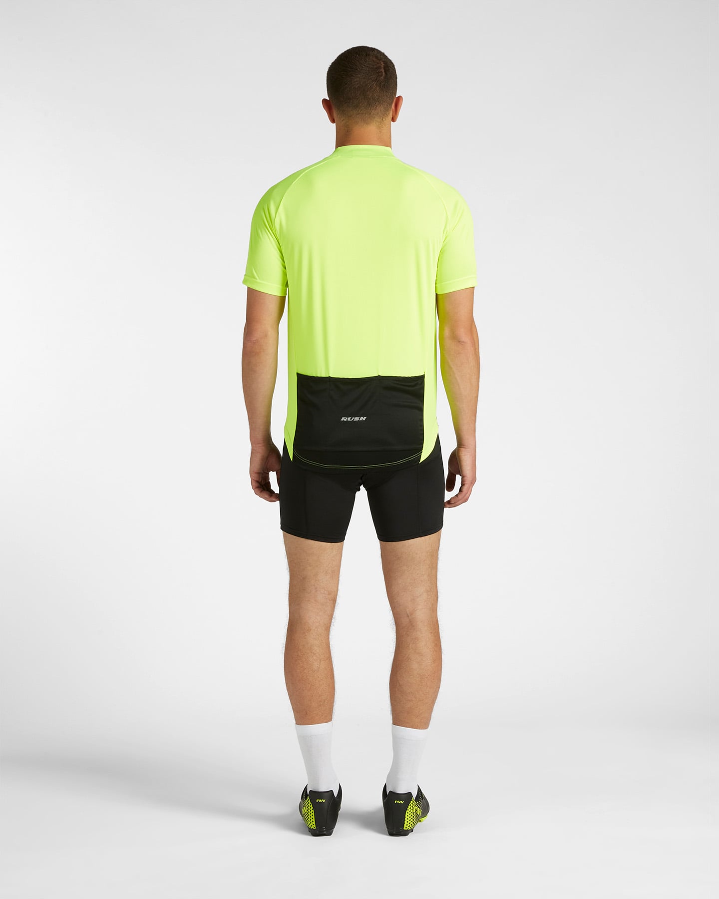 Maglia ciclismo RUSH CLASSIC TECH M - Giallo - 2 | Cisalfa Sport