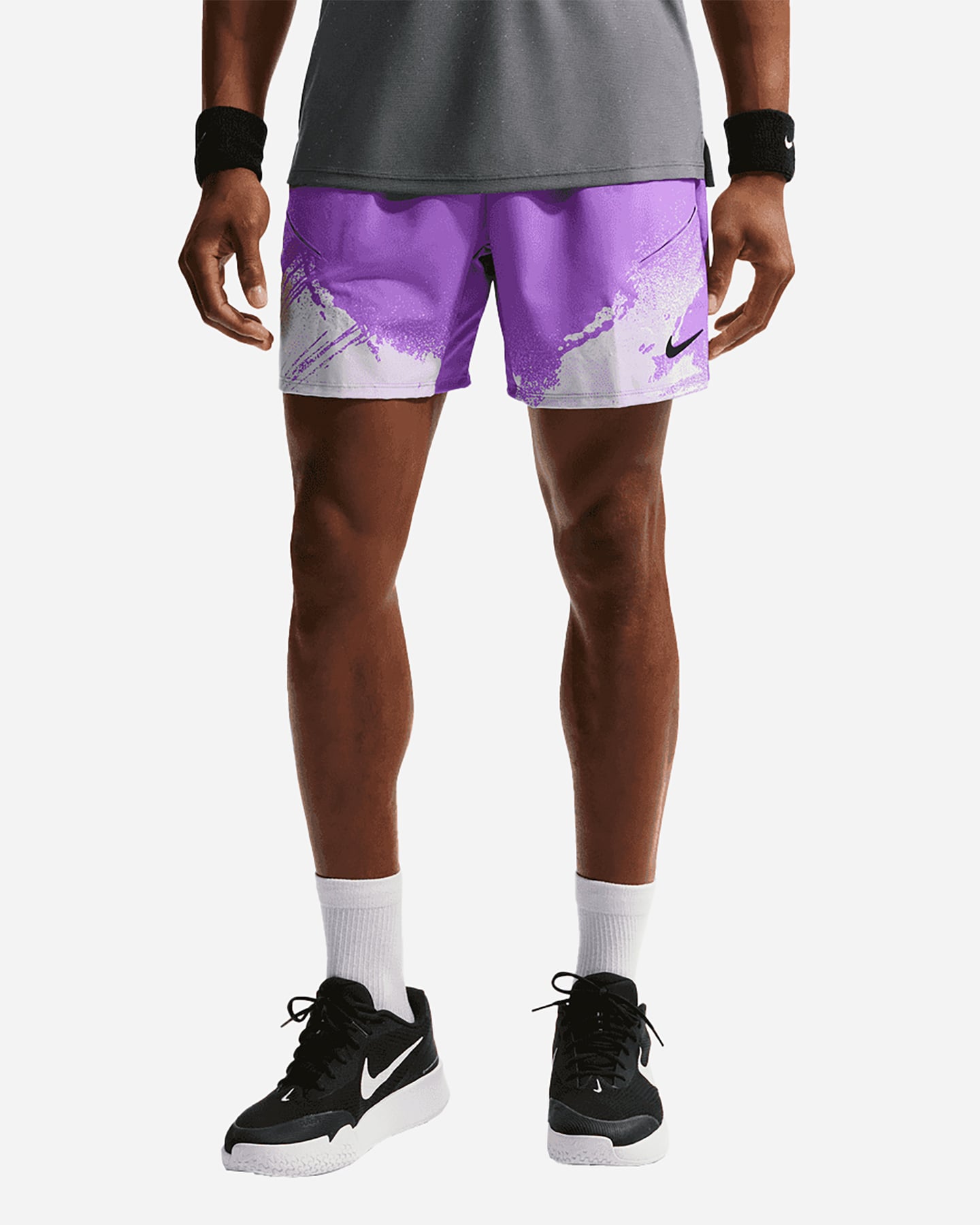 Carlos M - Pantaloncini Tennis - Uomo - Viola