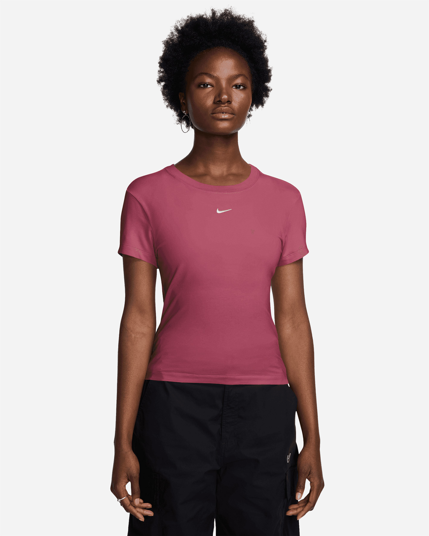 T-shirt NIKE CHILL W - Rosso - 0 | Cisalfa Sport