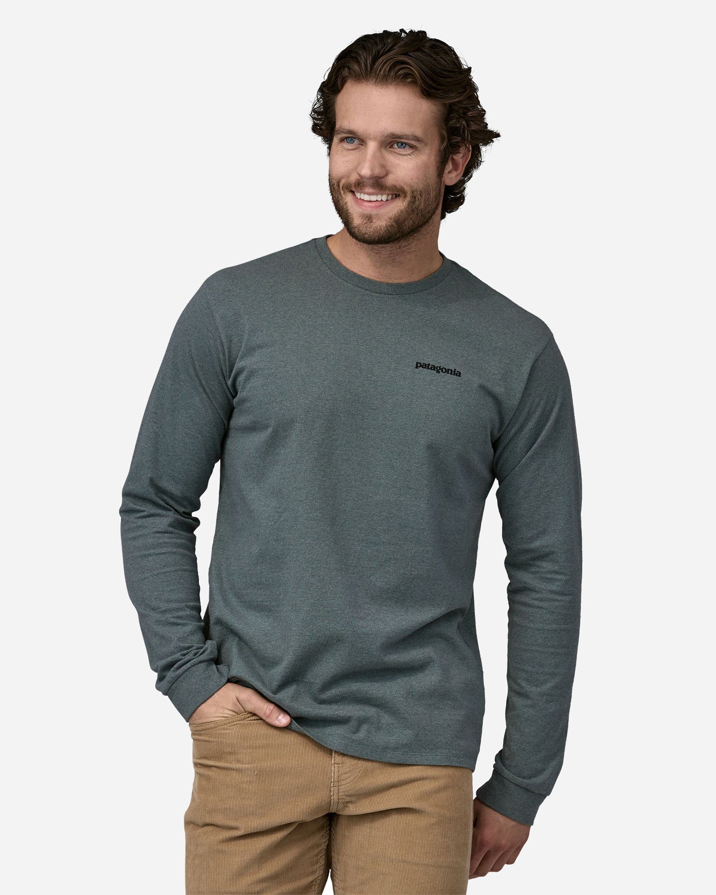 T-shirt PATAGONIA P-6 LOGO RESP. M - 5 | Cisalfa Sport