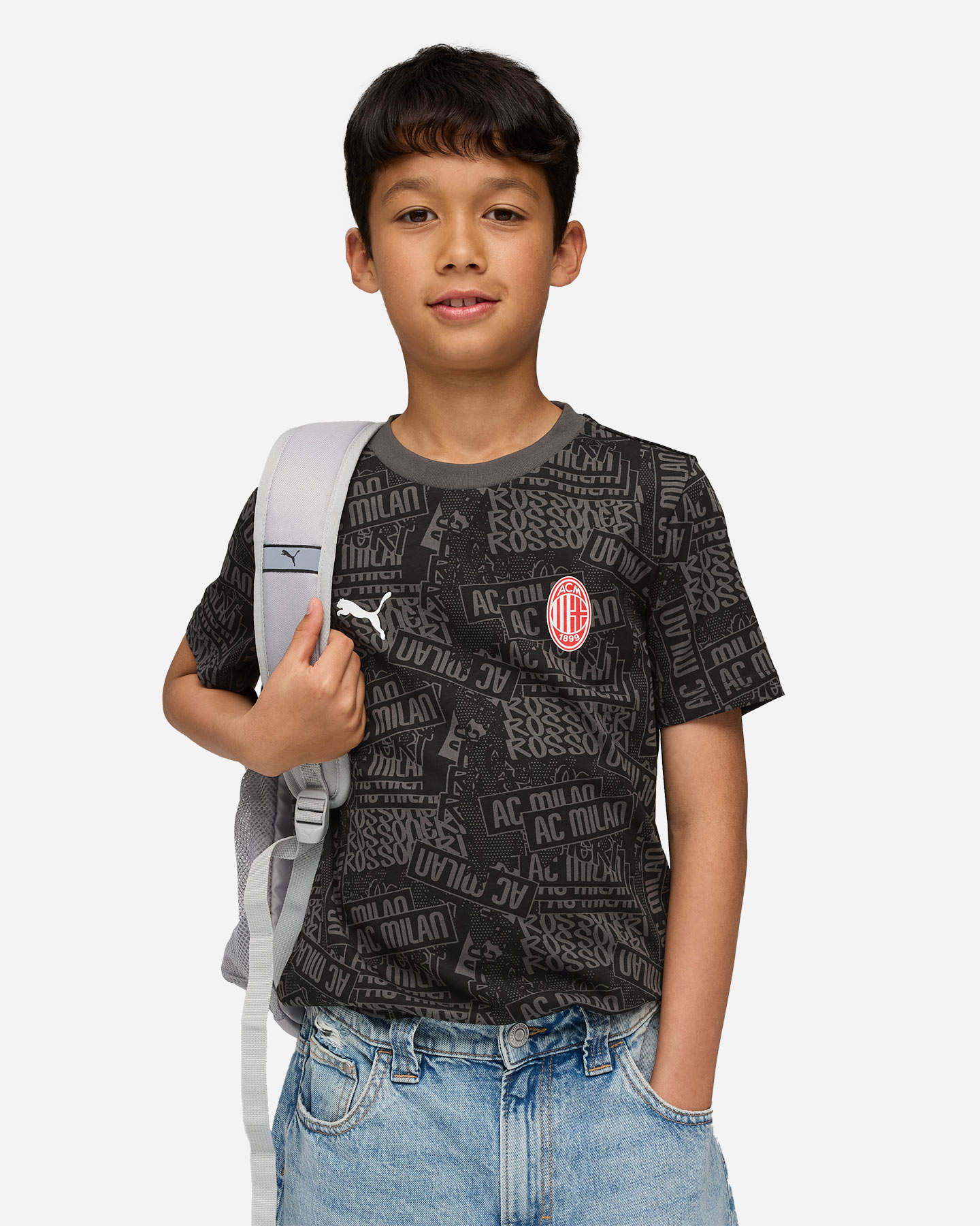 Abbigliamento calcio ufficiale PUMA MILAN FTBLCULTURE JR - Color mix - 2 | Cisalfa Sport