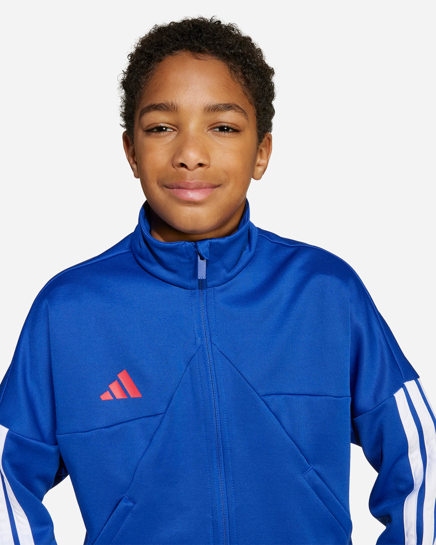 Felpa ADIDAS TIRO JR - Blu royal - 4 | Cisalfa Sport
