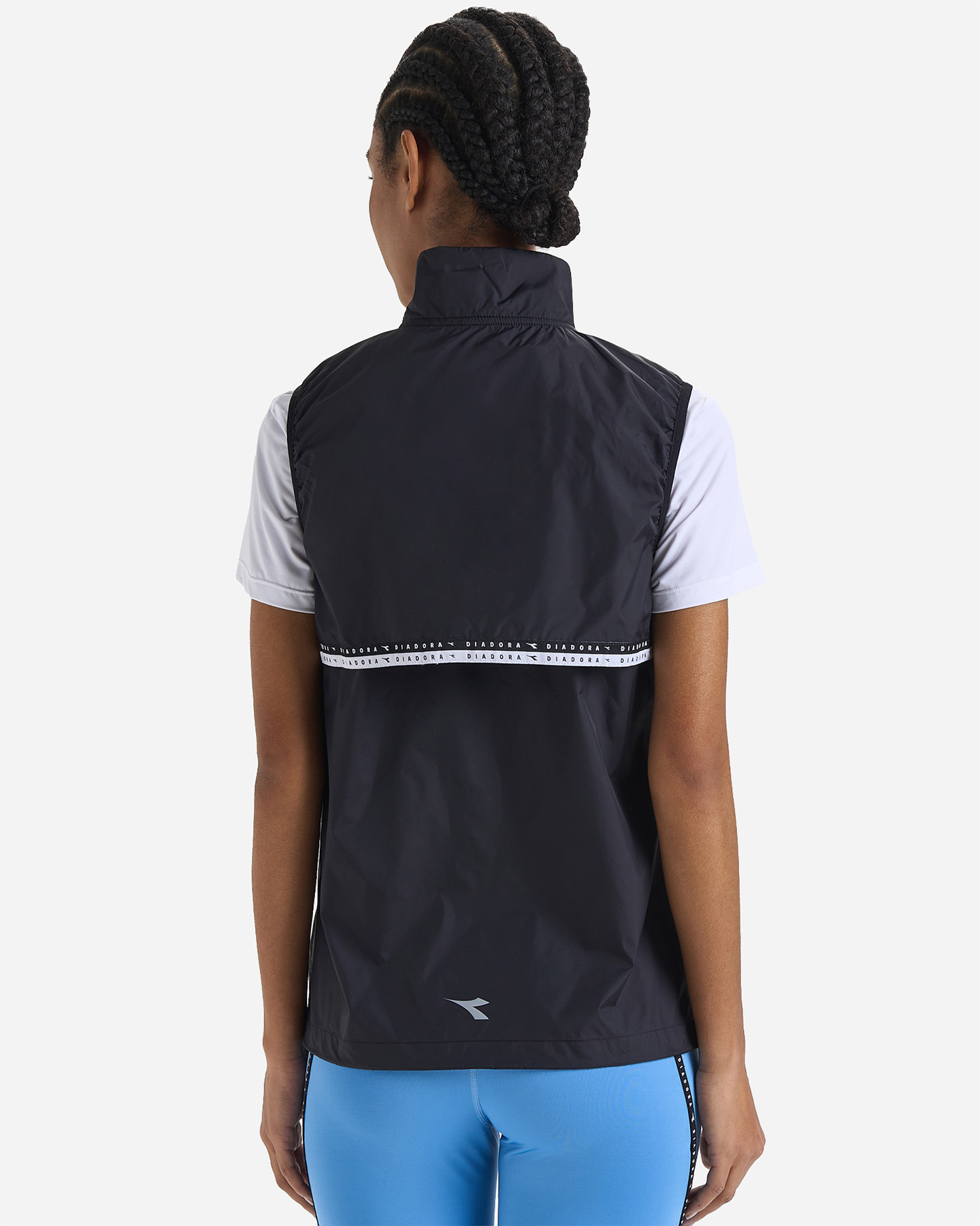 Giacca running DIADORA PACKABLE WIND W - Nero - 2 | Cisalfa Sport