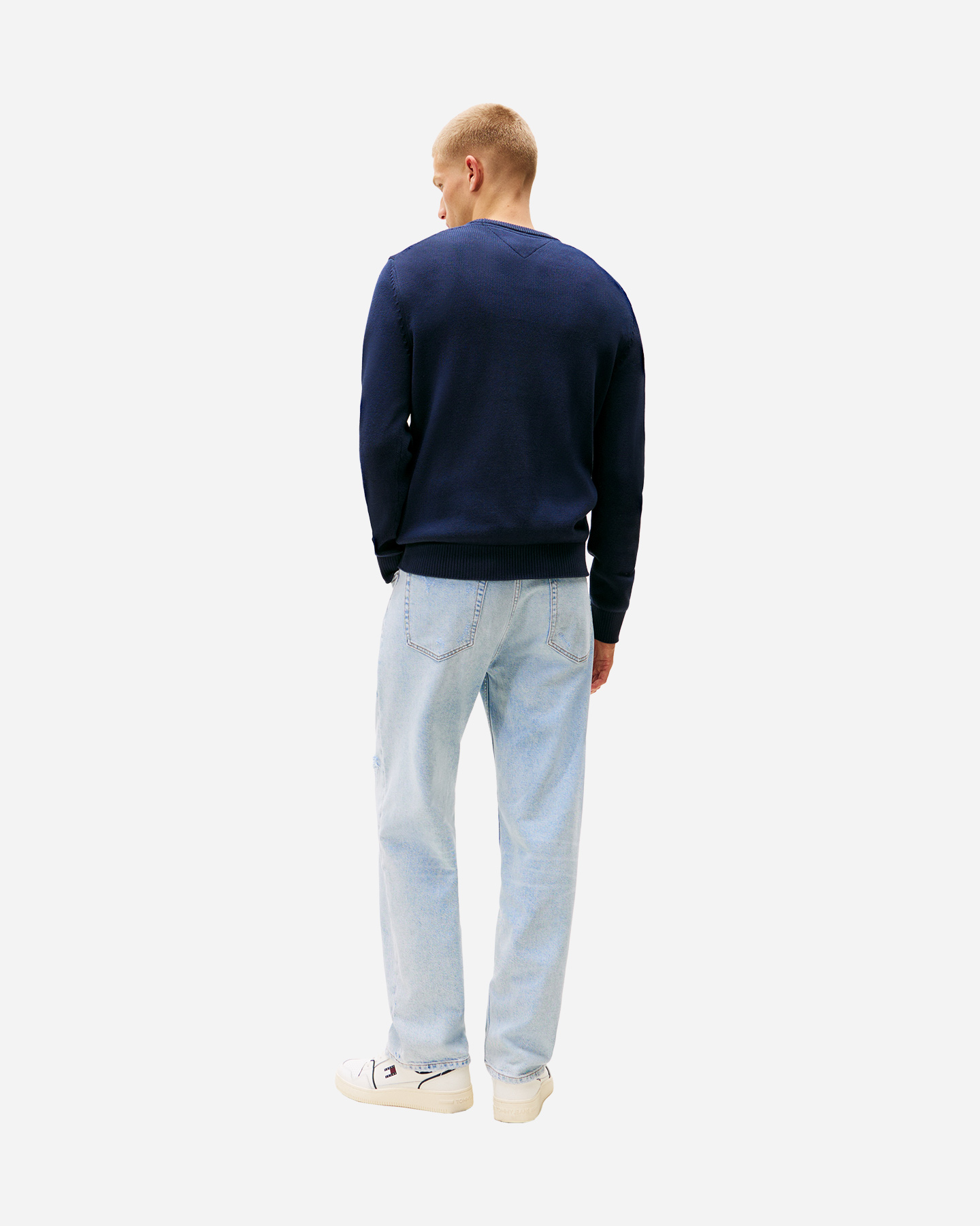 Maglione TOMMY HILFIGER ESSENTIAL M - Blu - 3 | Cisalfa Sport