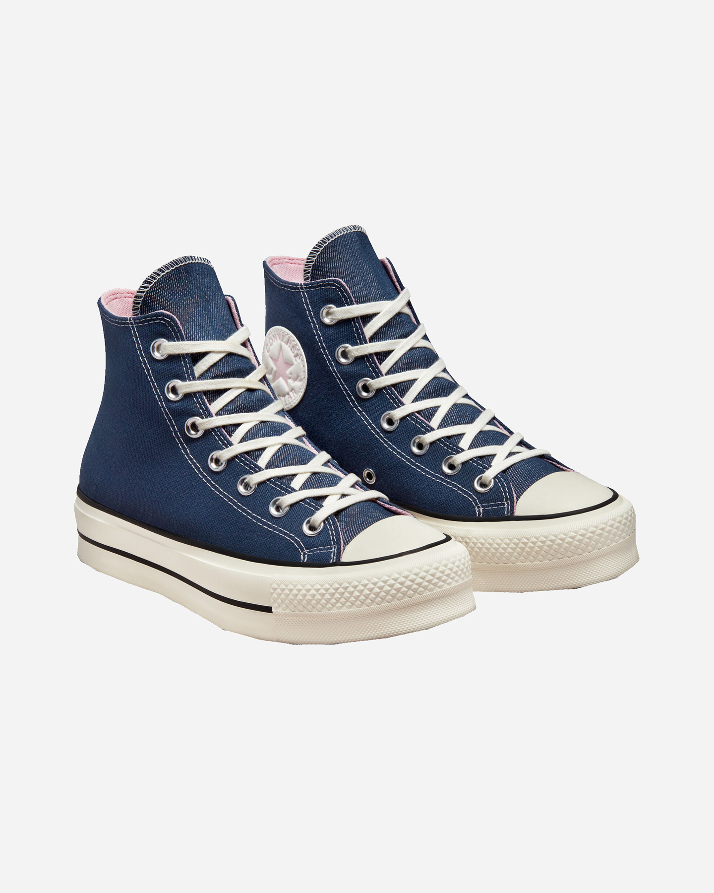Scarpe sneakers CONVERSE CHUCK TAYLOR ALL STAR LIFT PLAT W - Blu Navy - 1 | Cisalfa Sport