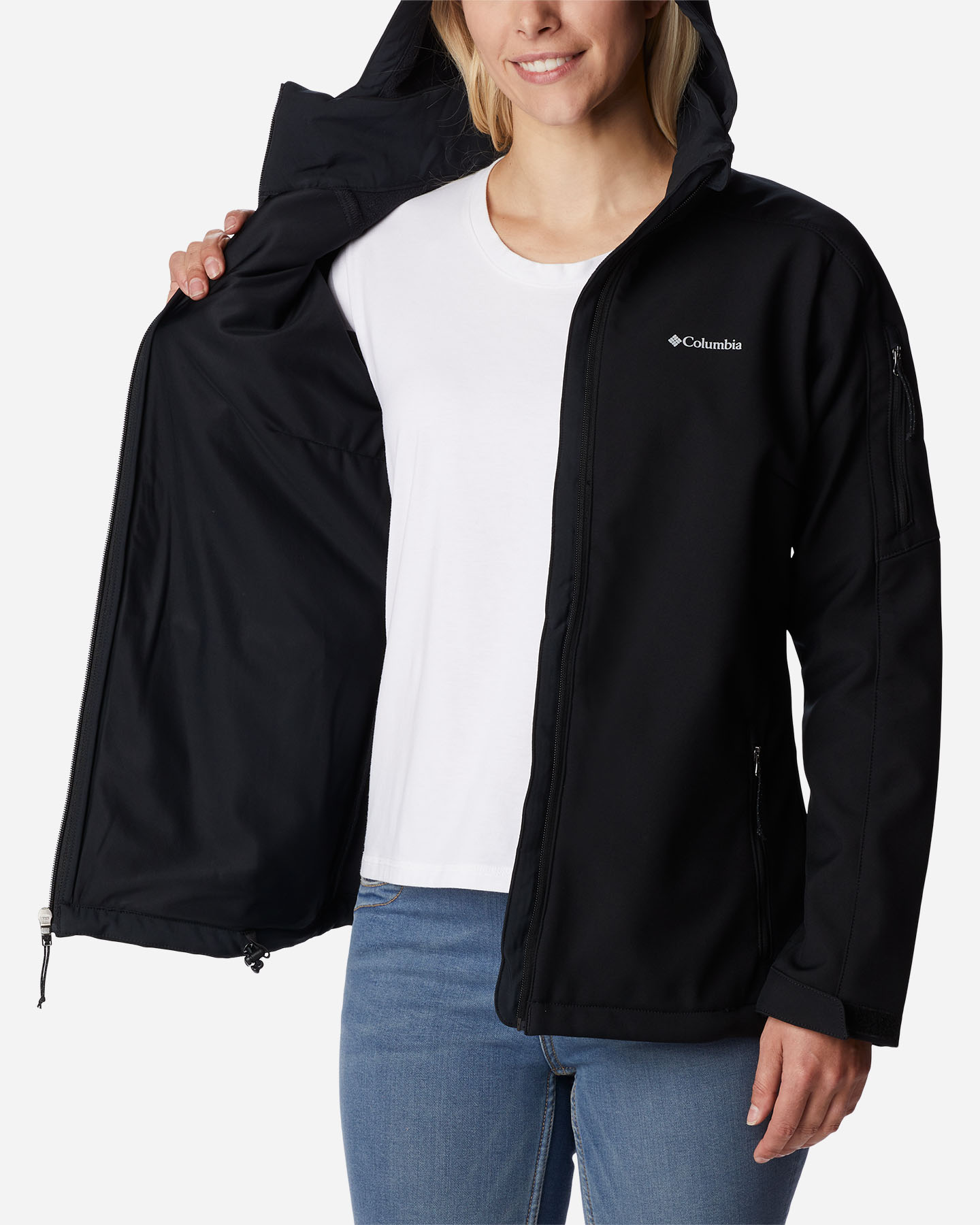 Giacca outdoor COLUMBIA CASCADE RIDGE W - Nero - 3 | Cisalfa Sport