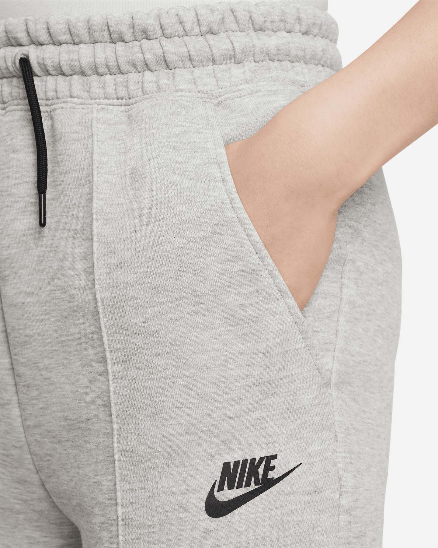 Pantalone NIKE TECH FLEECE JR - Grigio - 3 | Cisalfa Sport