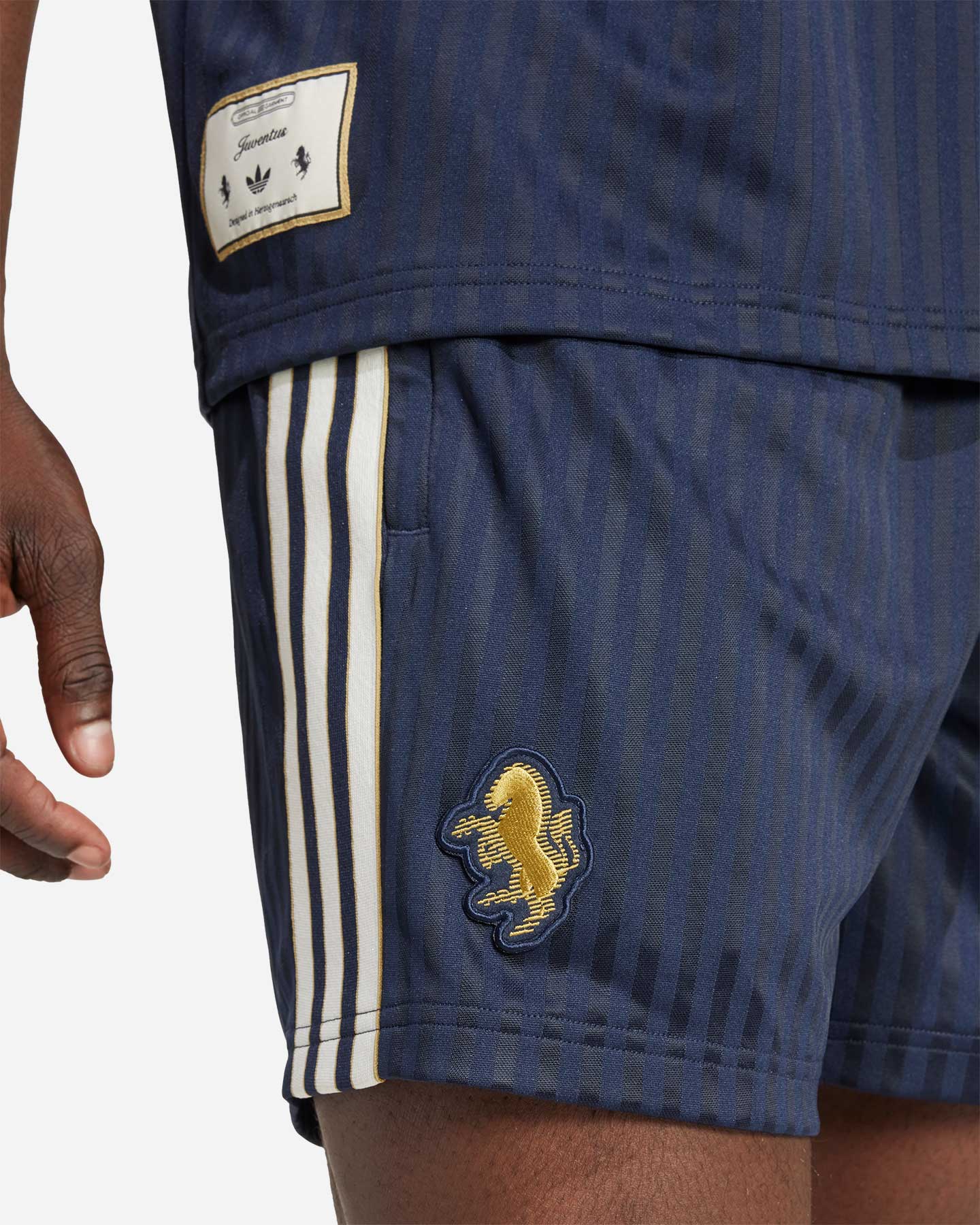 Abbigliamento calcio ufficiale ADIDAS JUVENTUS ICON OG M - Blu - 5 | Cisalfa Sport