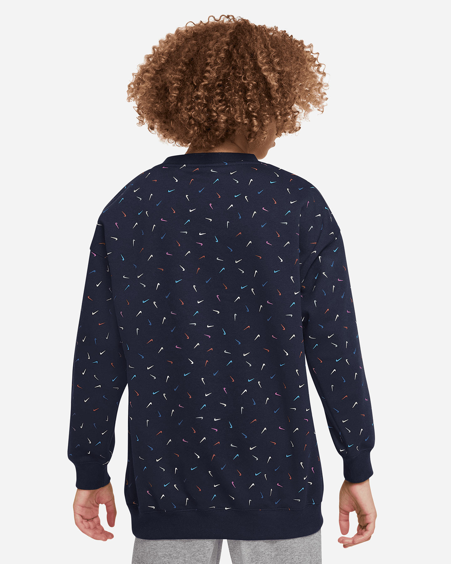 Felpa NIKE SWOOSH JR - Blu - 1 | Cisalfa Sport