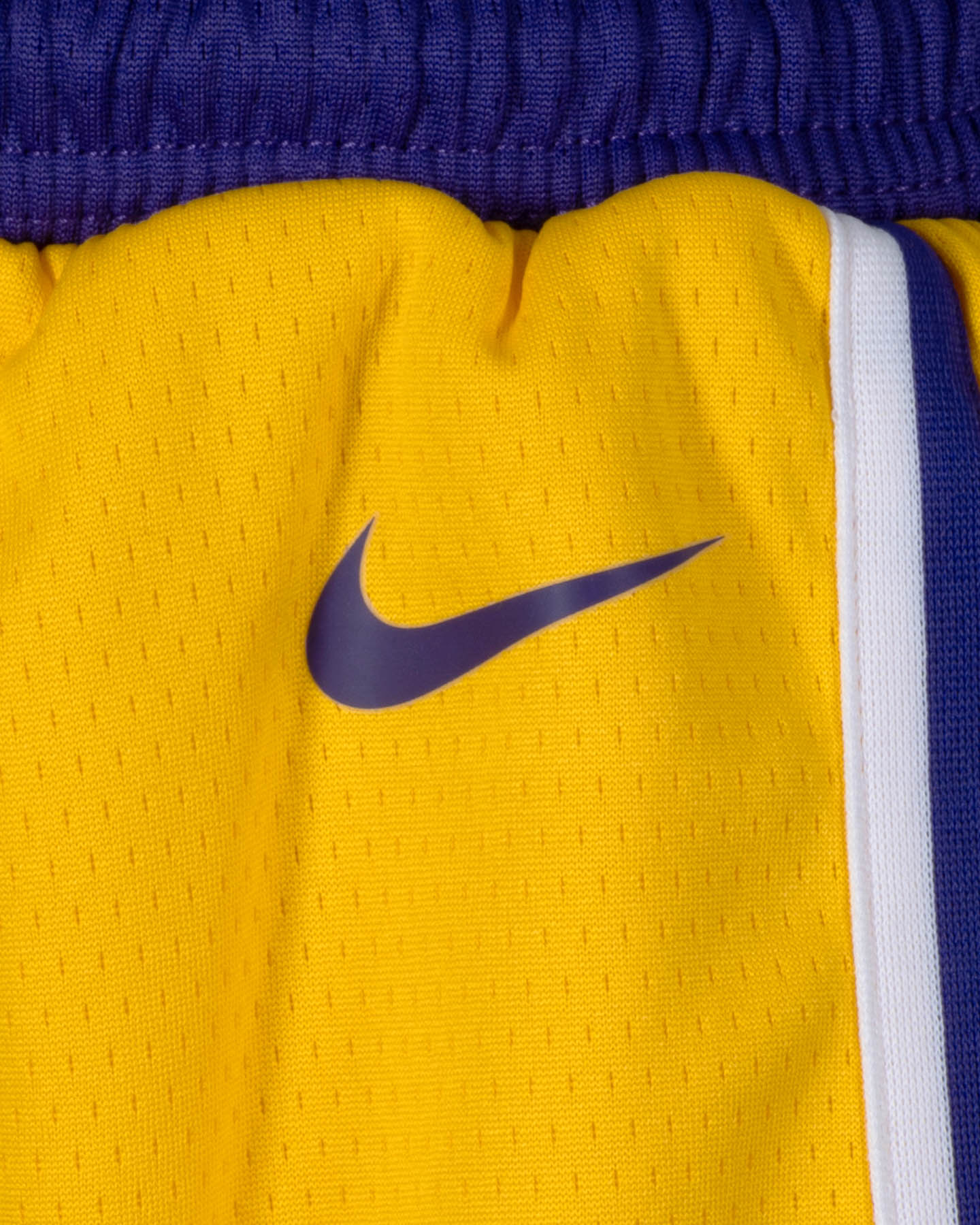 Pantaloncini basket NIKE ICON SWINGMAN LOS ANGELES LAKERS JR - Giallo - 2 | Cisalfa Sport