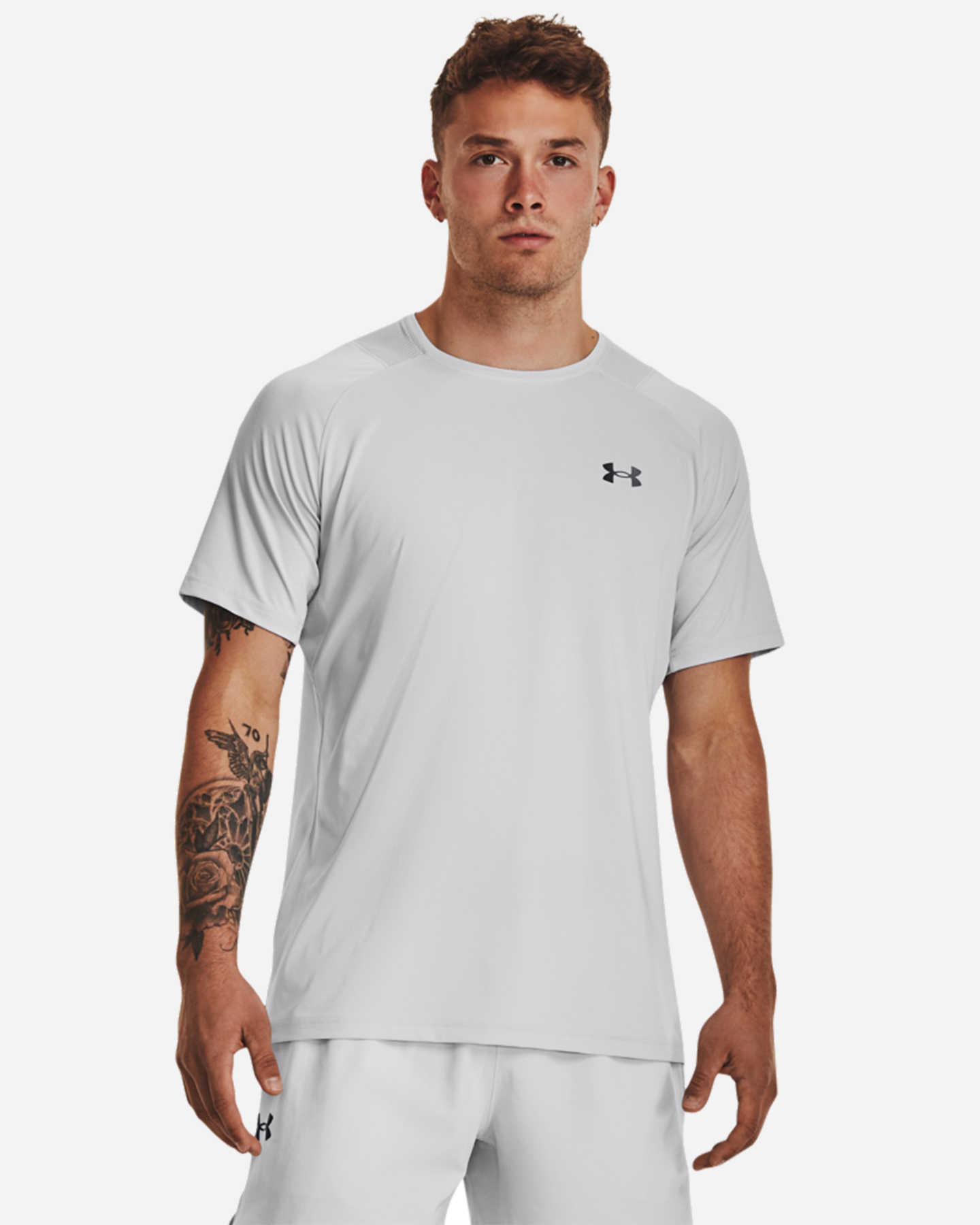T-shirt training UNDER ARMOUR RUSH VENT M - 4 | Cisalfa Sport