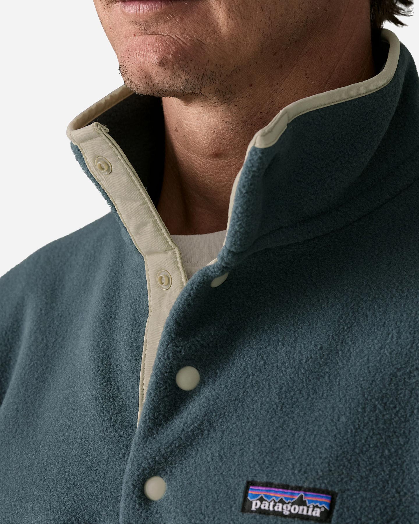 Pile PATAGONIA LIGHTWEIGHT SYNCHILLA SNAP-T M - Blu - 4 | Cisalfa Sport