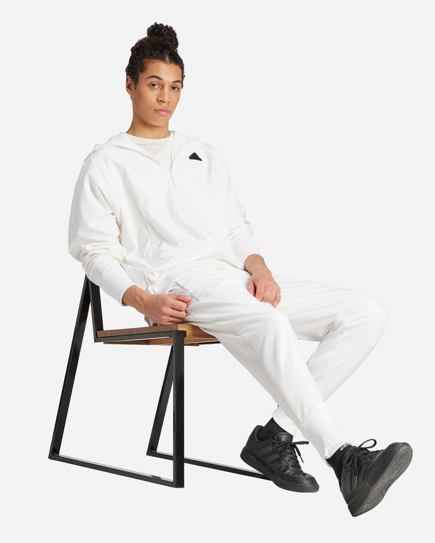 Felpa ADIDAS Z.N.E. M - Bianco - 3 | Cisalfa Sport