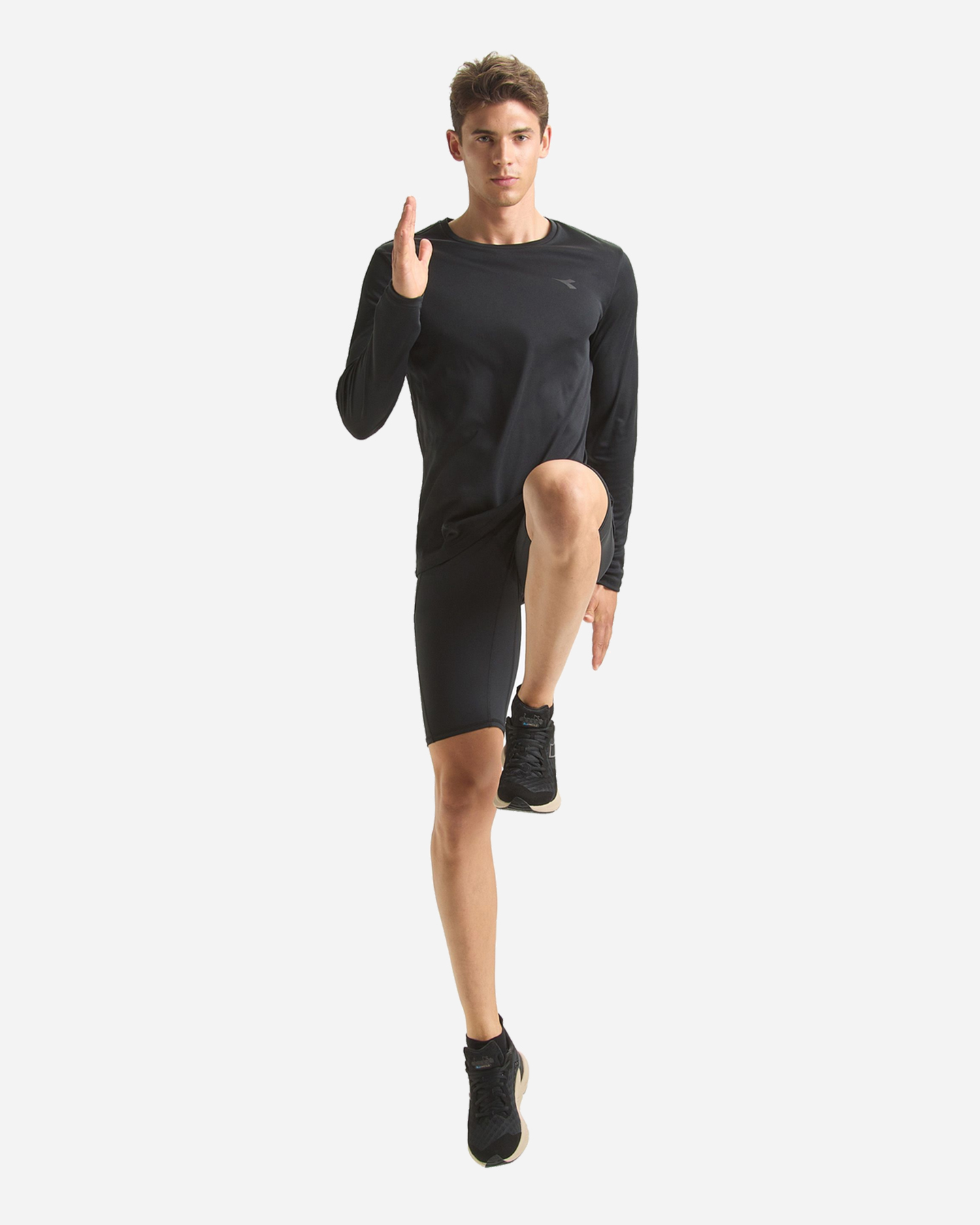 Short running DIADORA RUNNING M - Nero - 5 | Cisalfa Sport