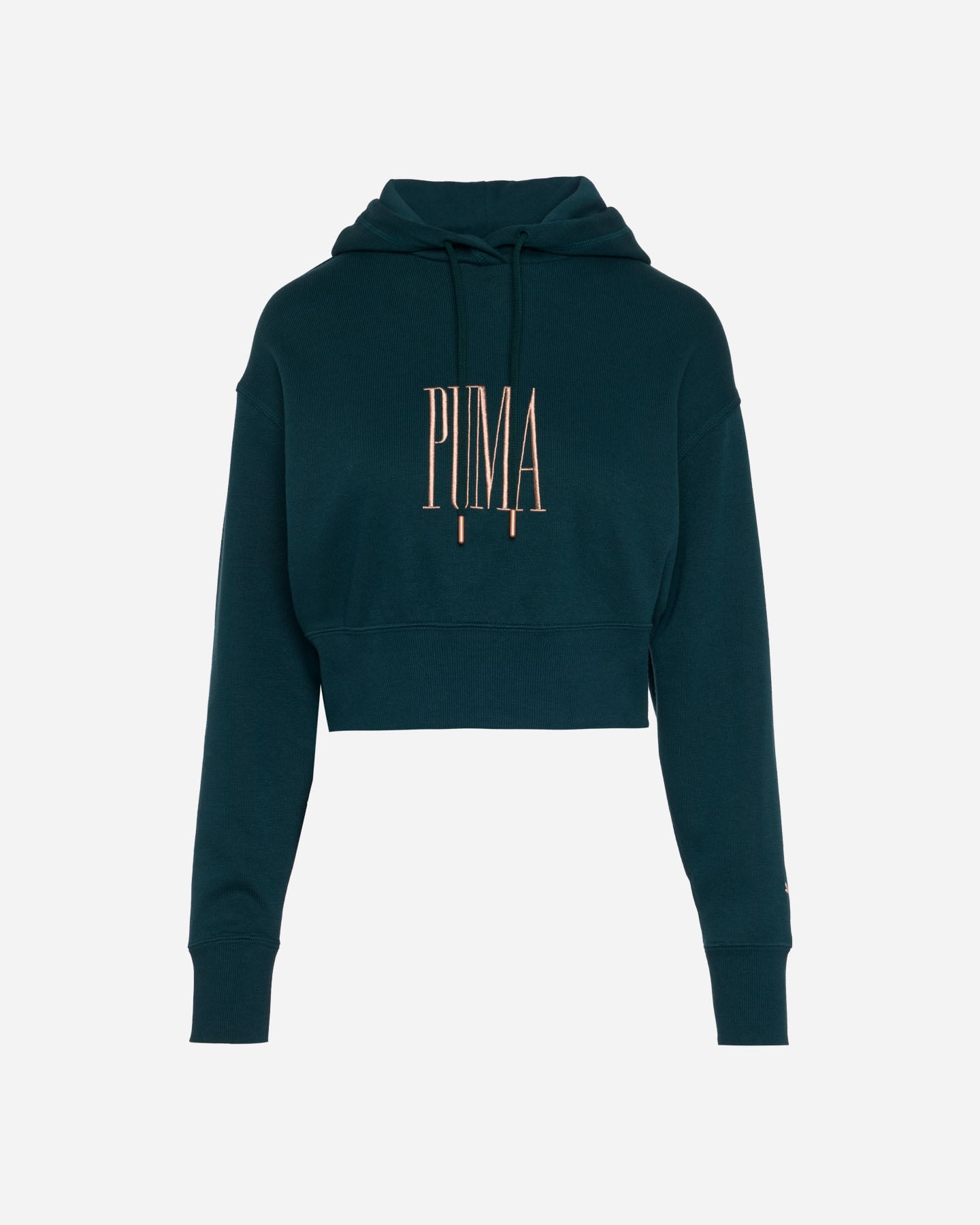 Felpa PUMA CROP W - Verde - 0 | Cisalfa Sport