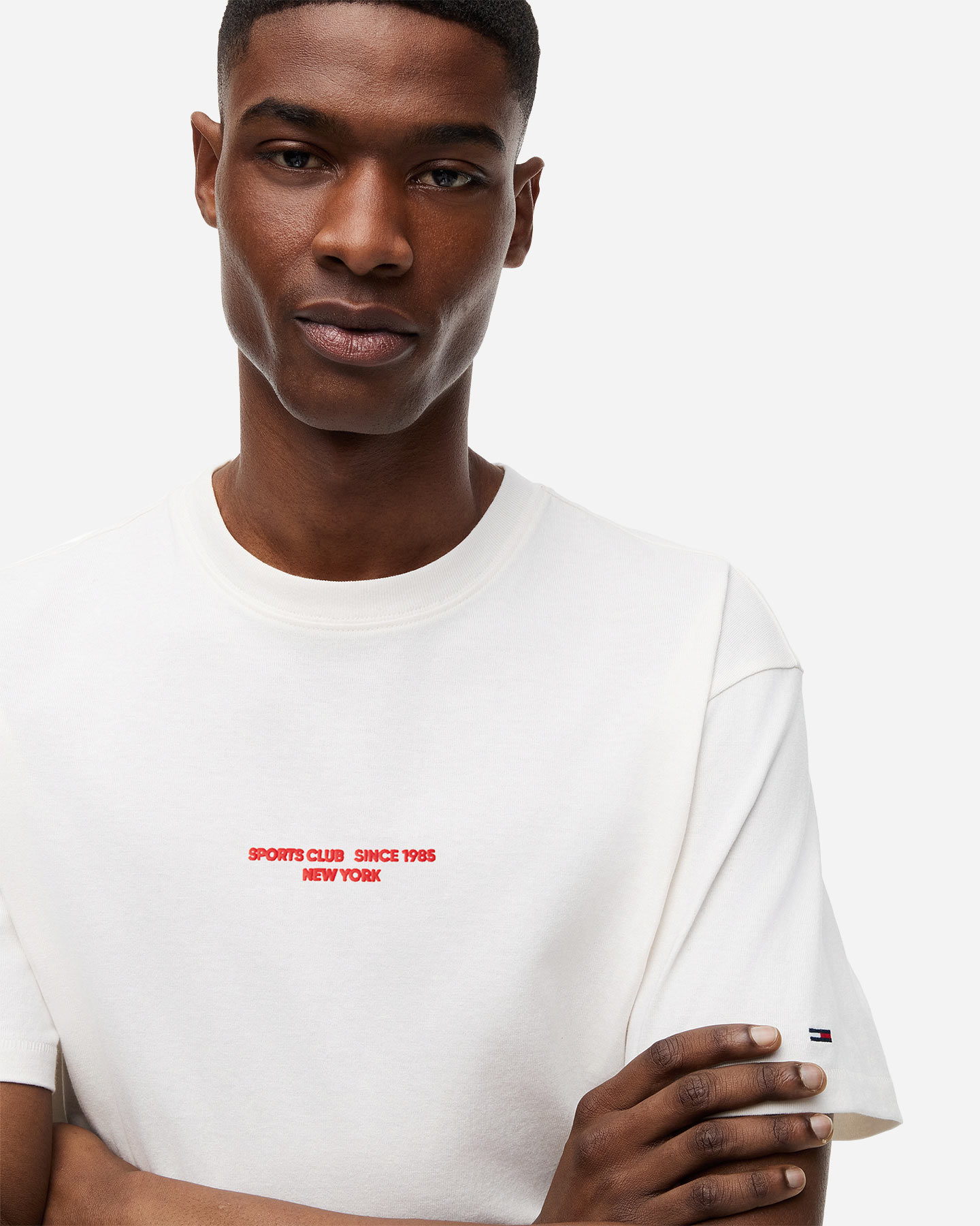 T-shirt TOMMY HILFIGER BACK PRINT M - Bianco - 3 | Cisalfa Sport