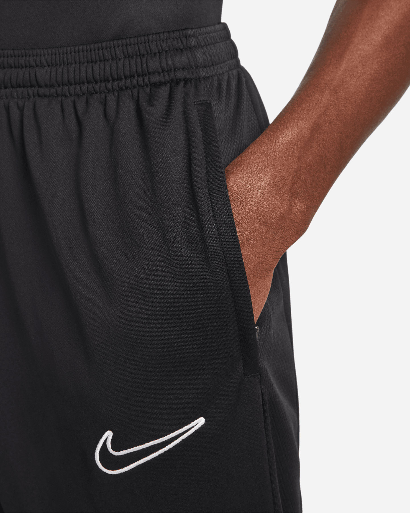 Pantaloncini calcio NIKE ACADEMY ZIPPERED M - Nero - 3 | Cisalfa Sport