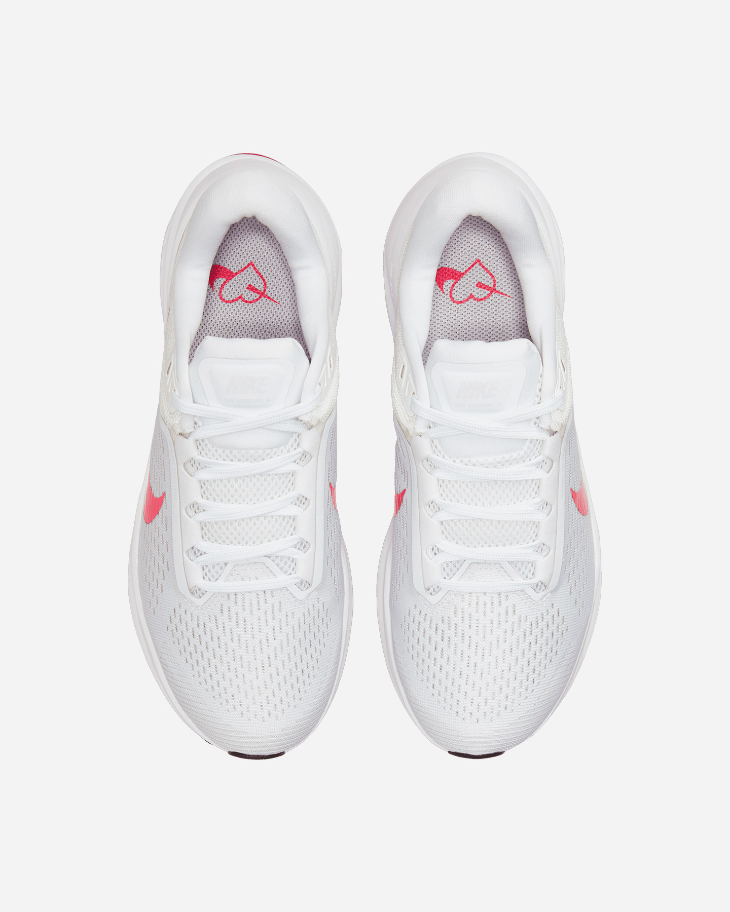Scarpe running NIKE AIR ZOOM STRUCTURE 24 W - Bianco - 3 | Cisalfa Sport