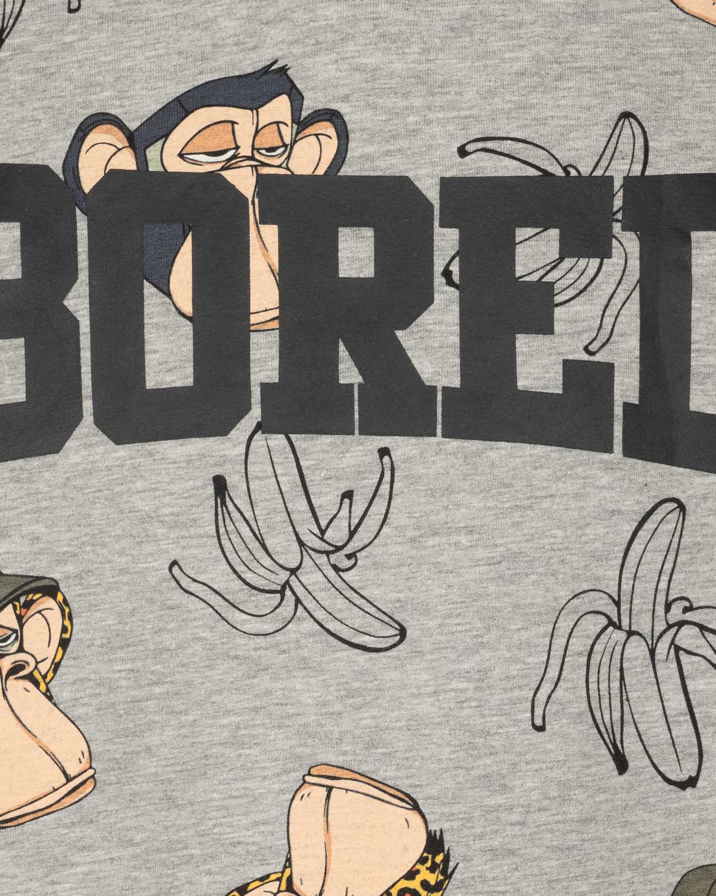 Felpa NAME IT BORED MONKEYS JR - Grigio - 2 | Cisalfa Sport