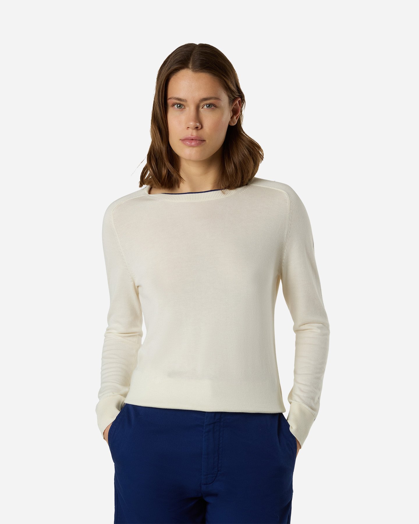 Maglione NORTH SAILS BASIC W - Bianco - 1 | Cisalfa Sport