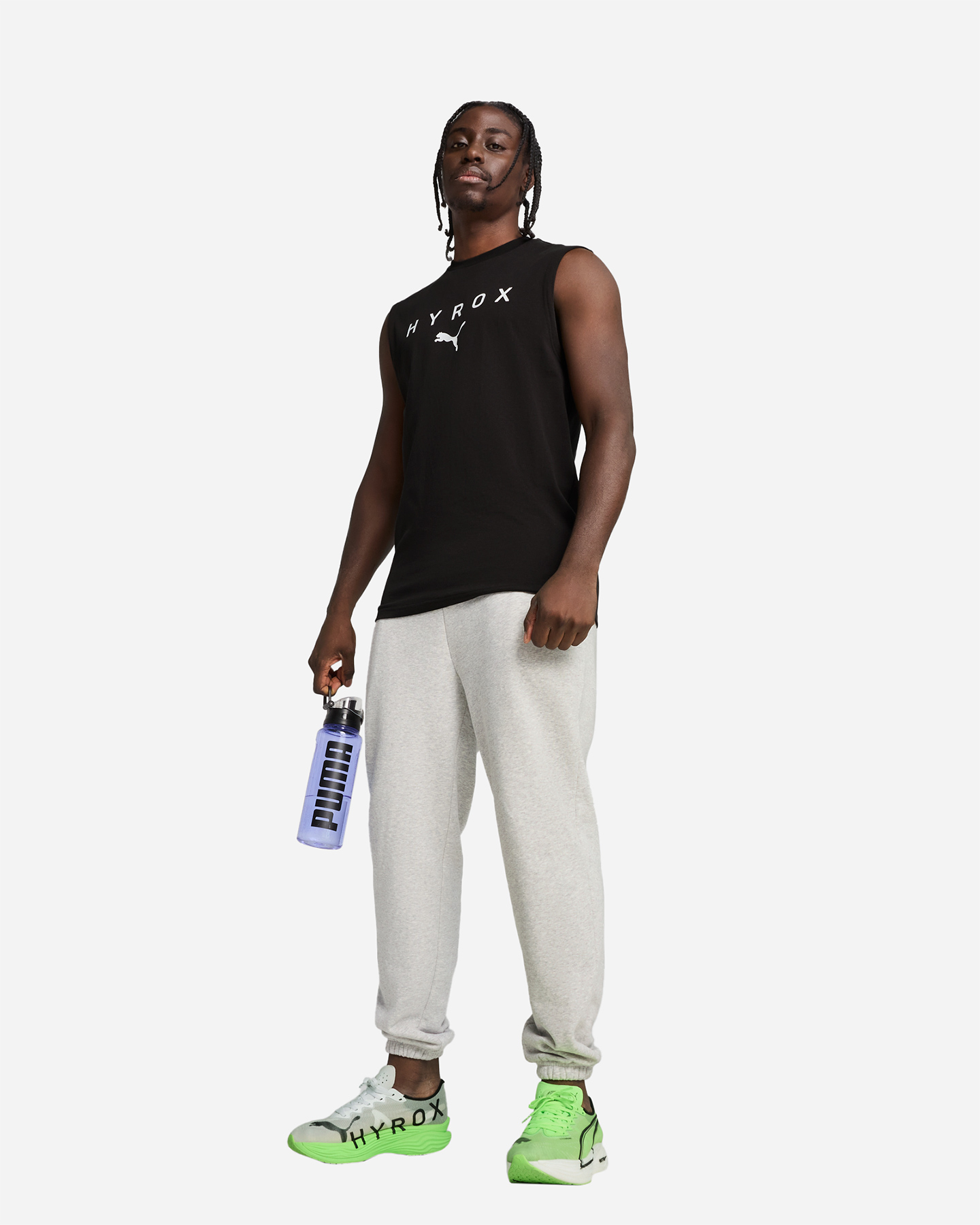 Pantalone training PUMA HYROX M - Grigio - 4 | Cisalfa Sport